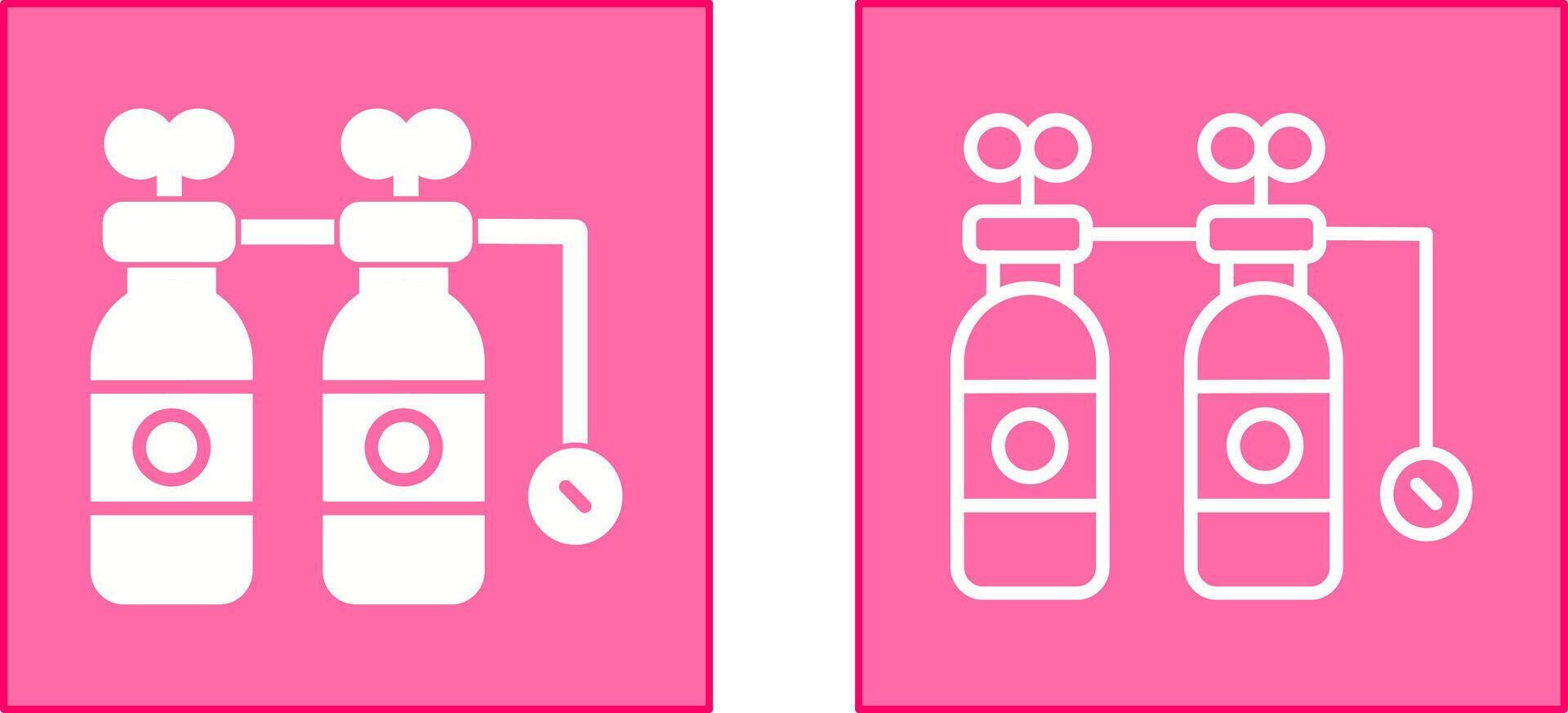 Oxygen Tank Icon vector