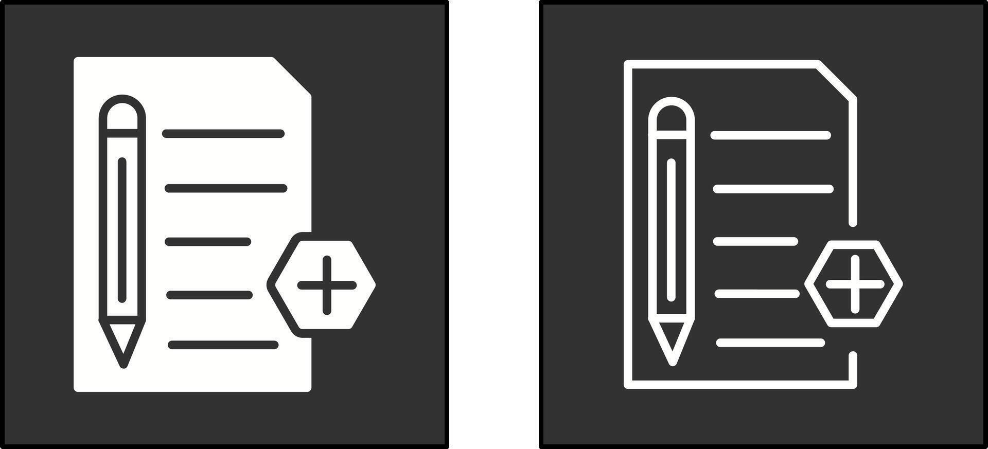 Medical Documents Icon vector