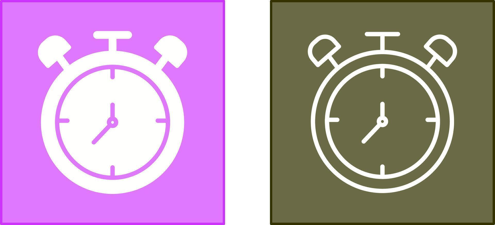 Large Clock Icon vector