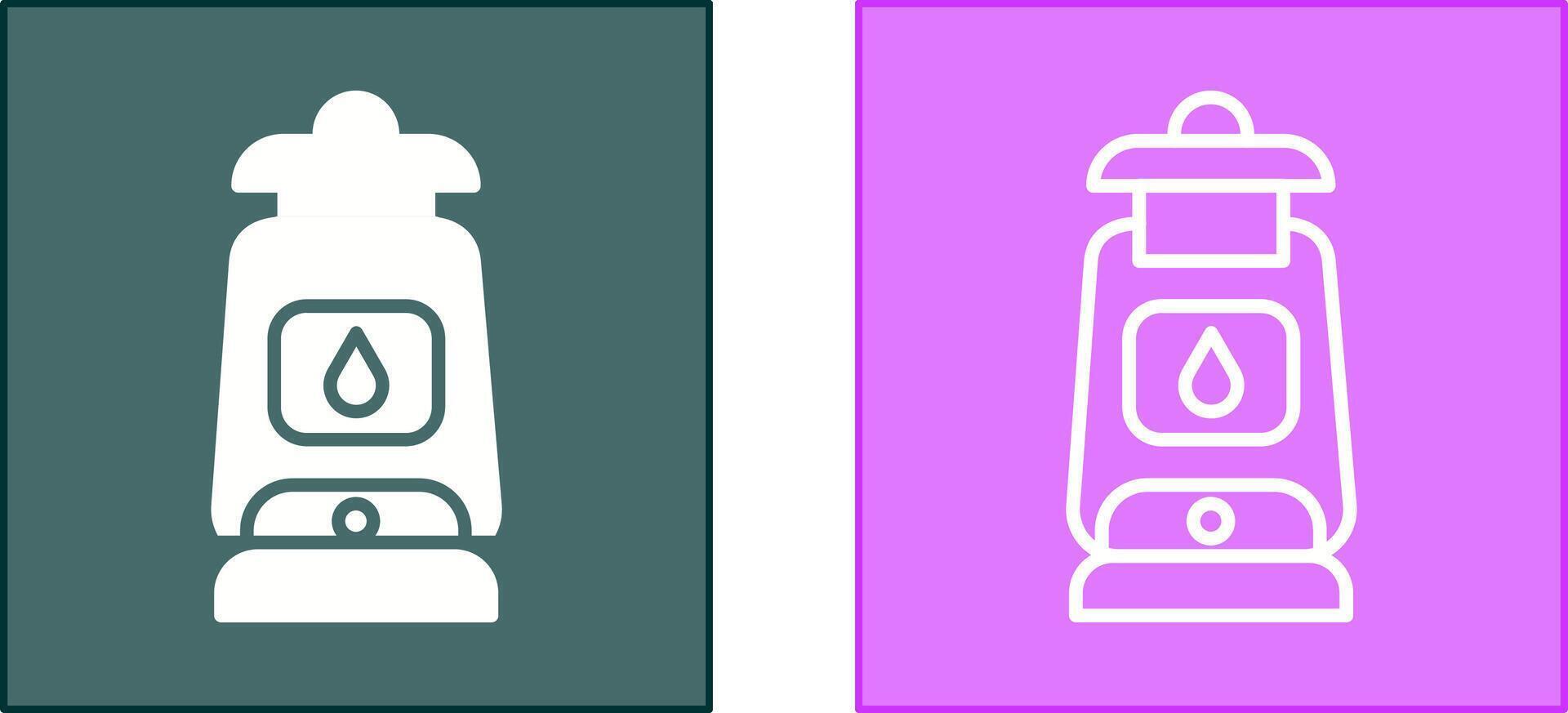 Oil Lamp Icon vector