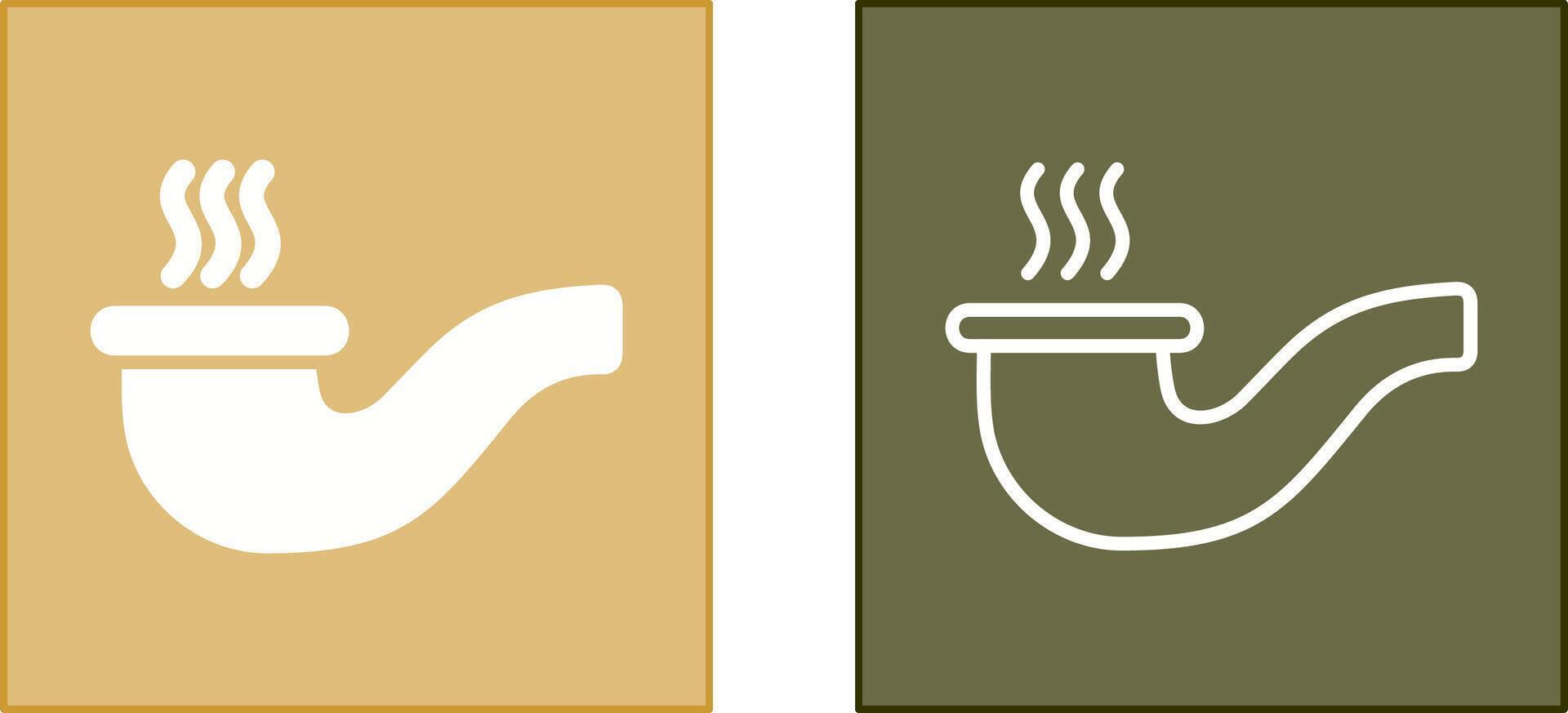Smoking Pipe Icon vector