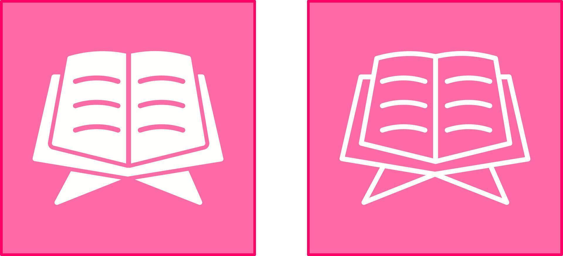 Holy Book Icon vector