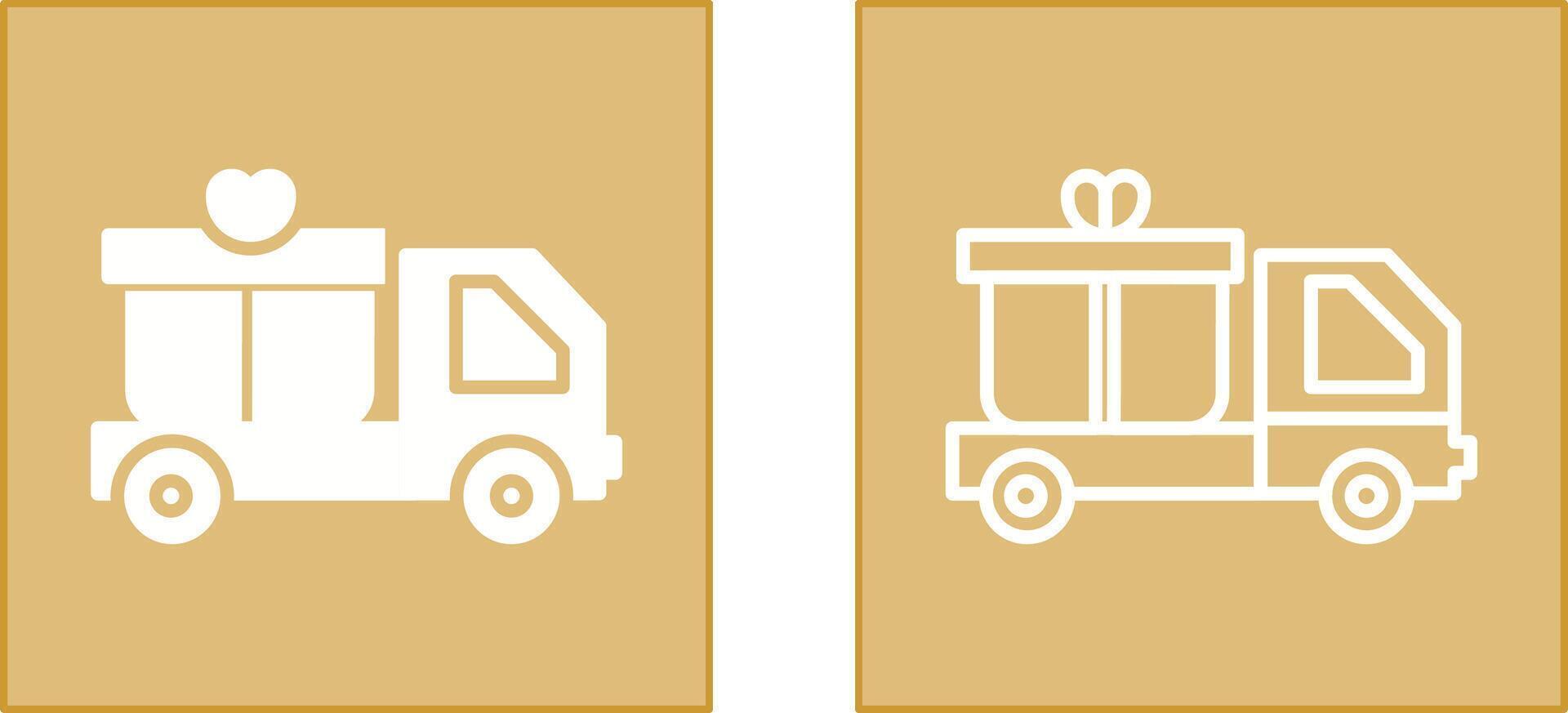 Delivery Gift Icon vector