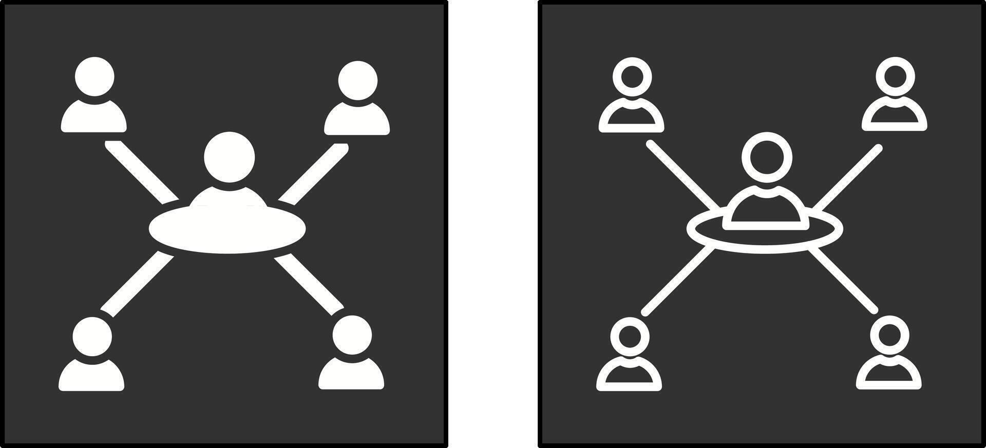Team Work Icon vector