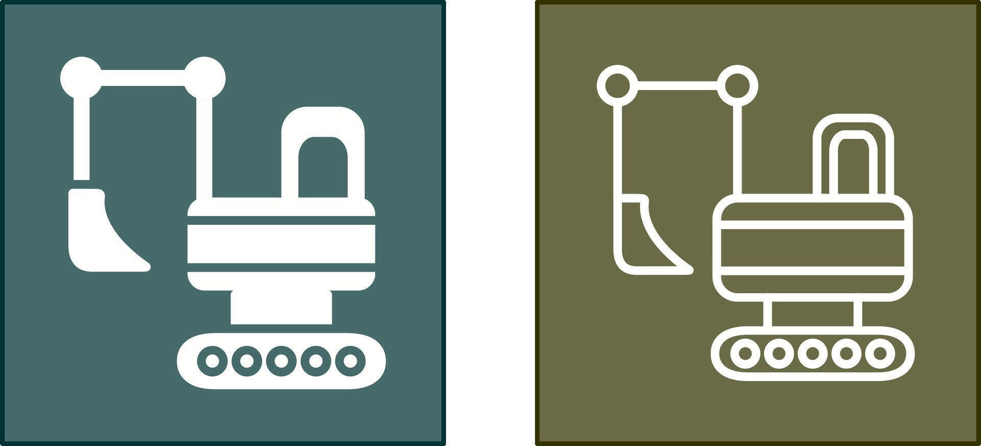 Heavy Machinery Icon vector