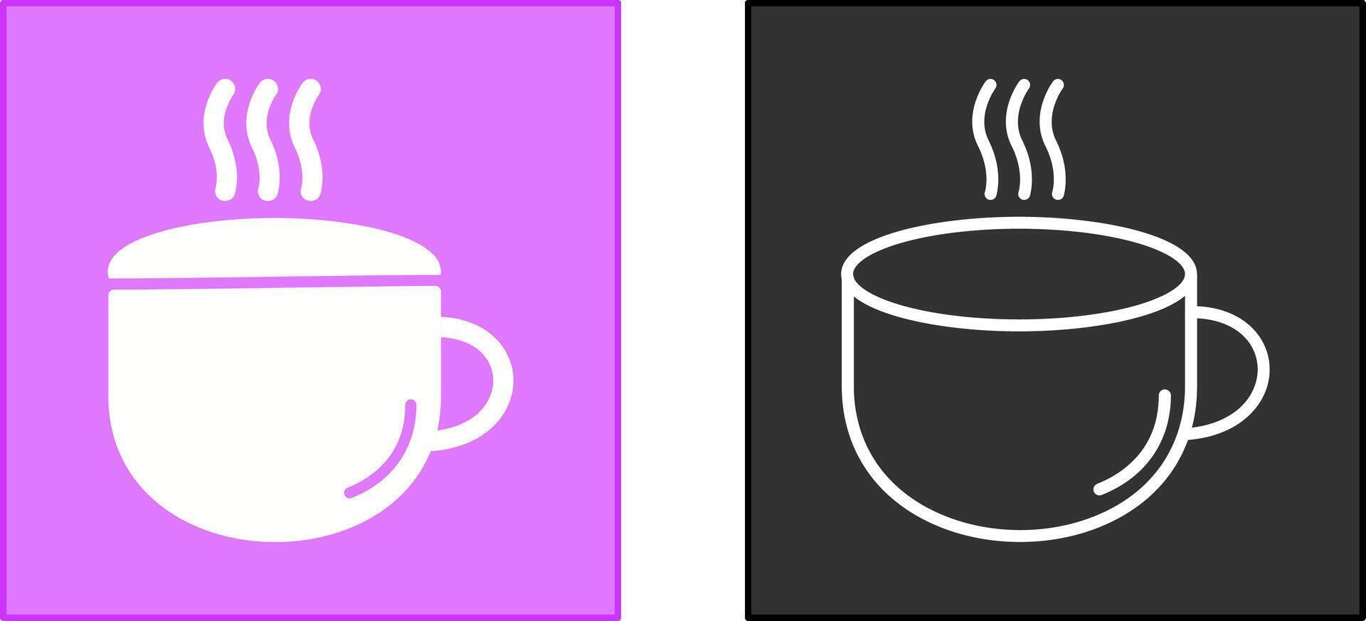 icono de taza de té vector