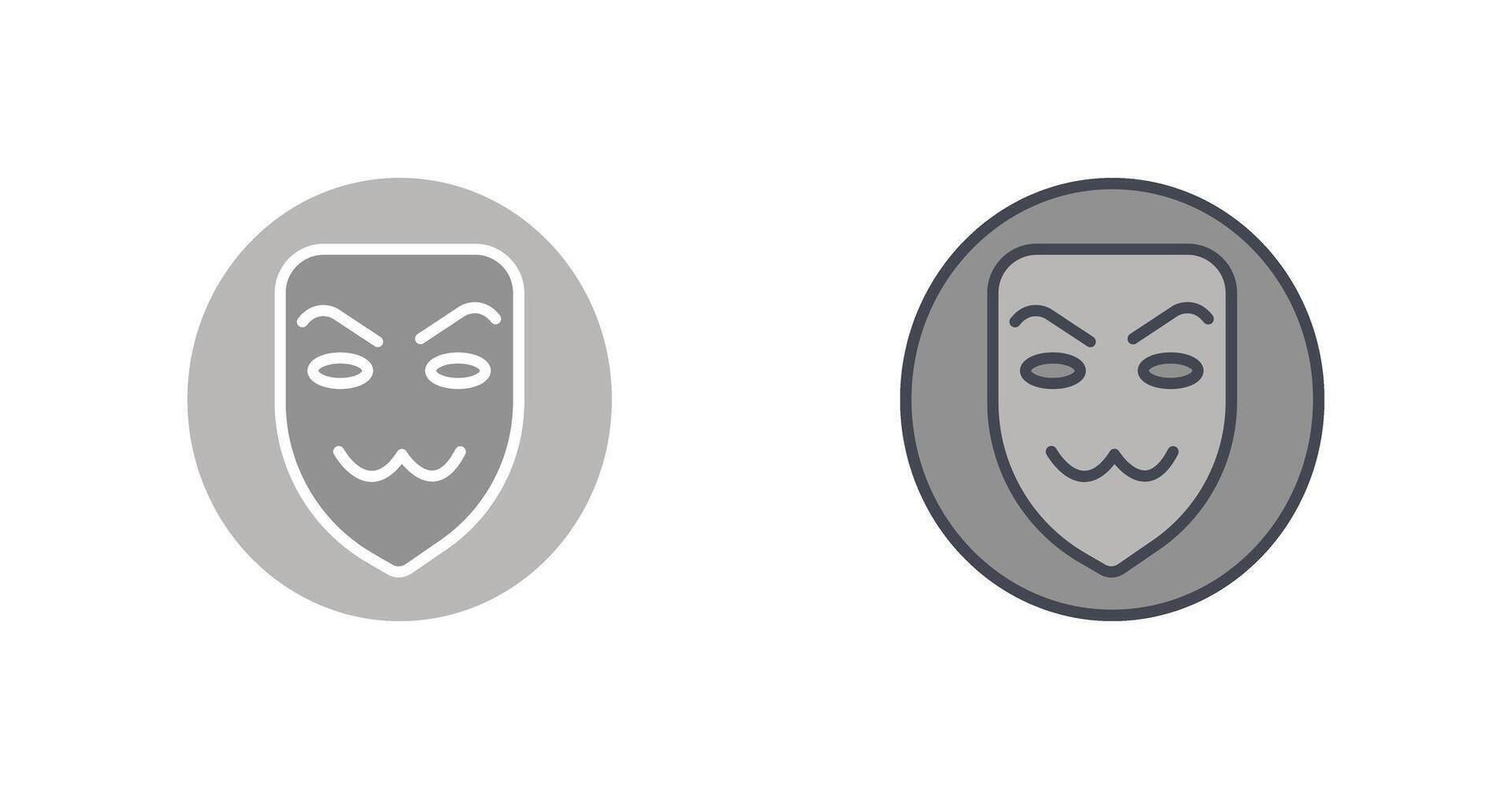 Hacker Mask Icon vector