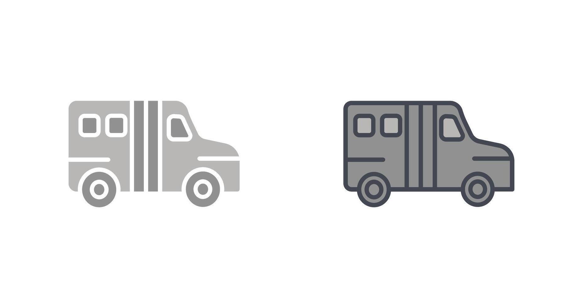 School Bus Icon vector