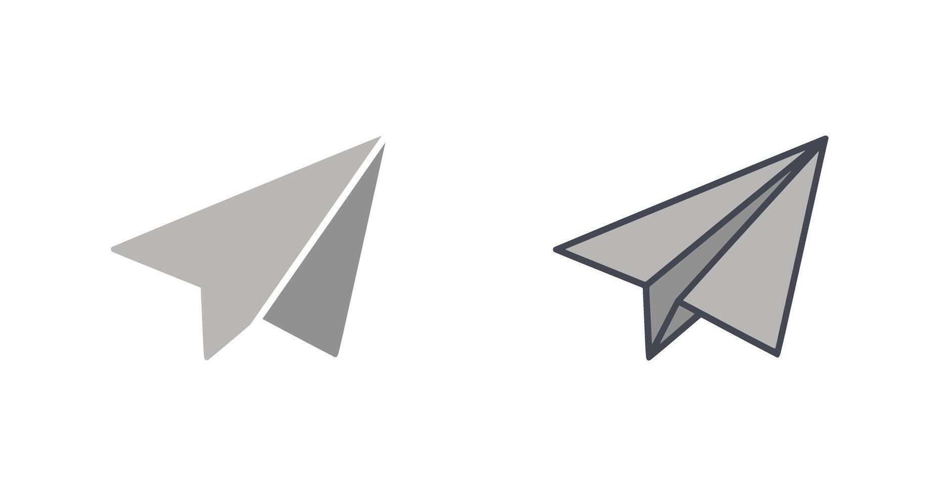 Paper Plane Icon vector