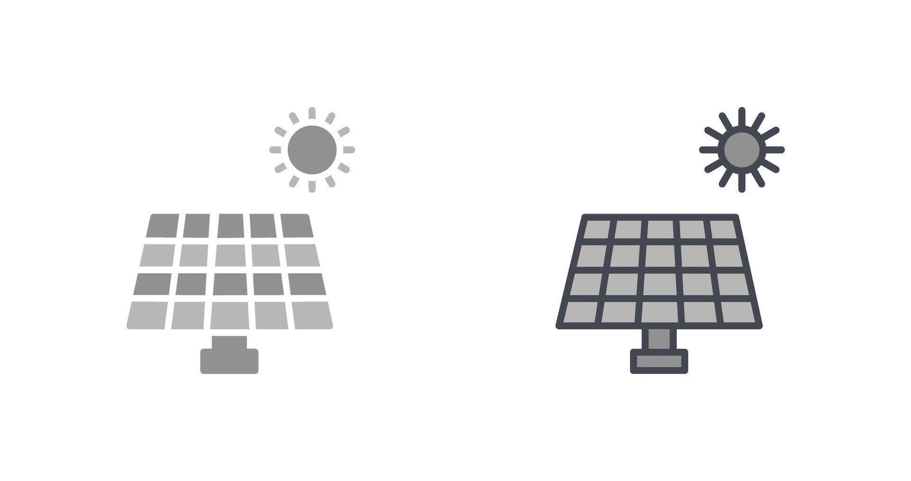 Solar Panel Icon vector