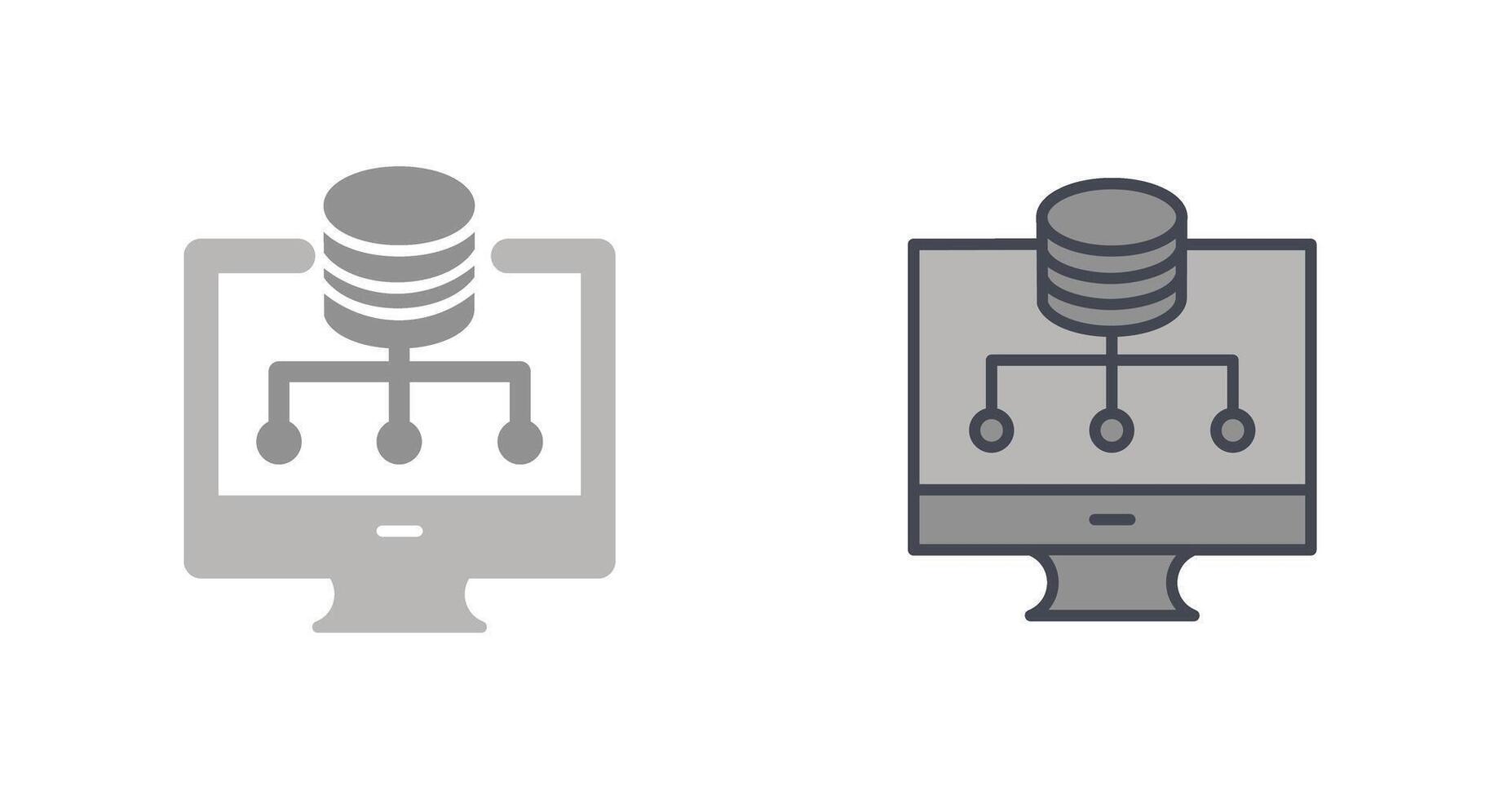 Data Storage Icon vector