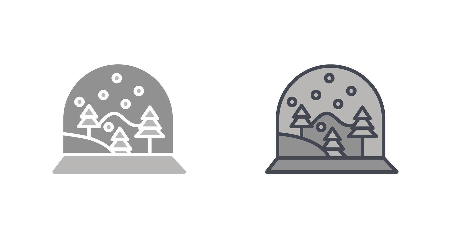 Snow Globe Icon vector