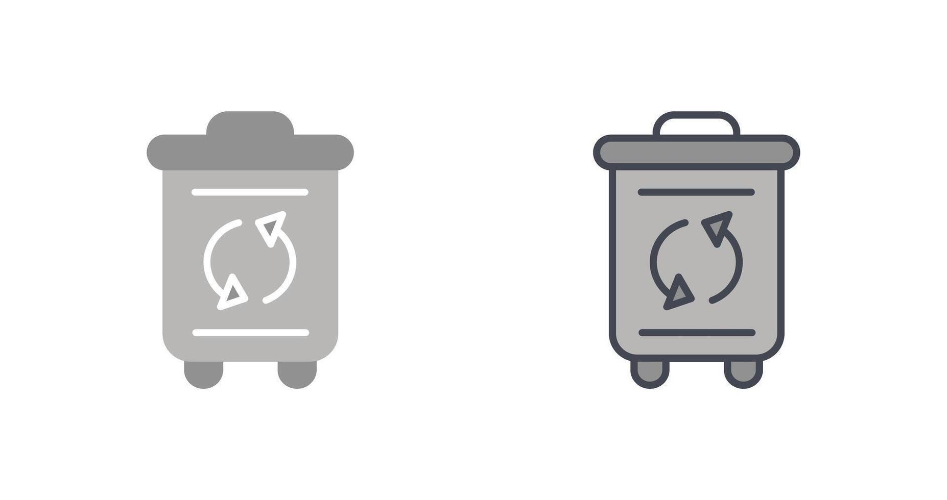 Recycle Bin Icon vector