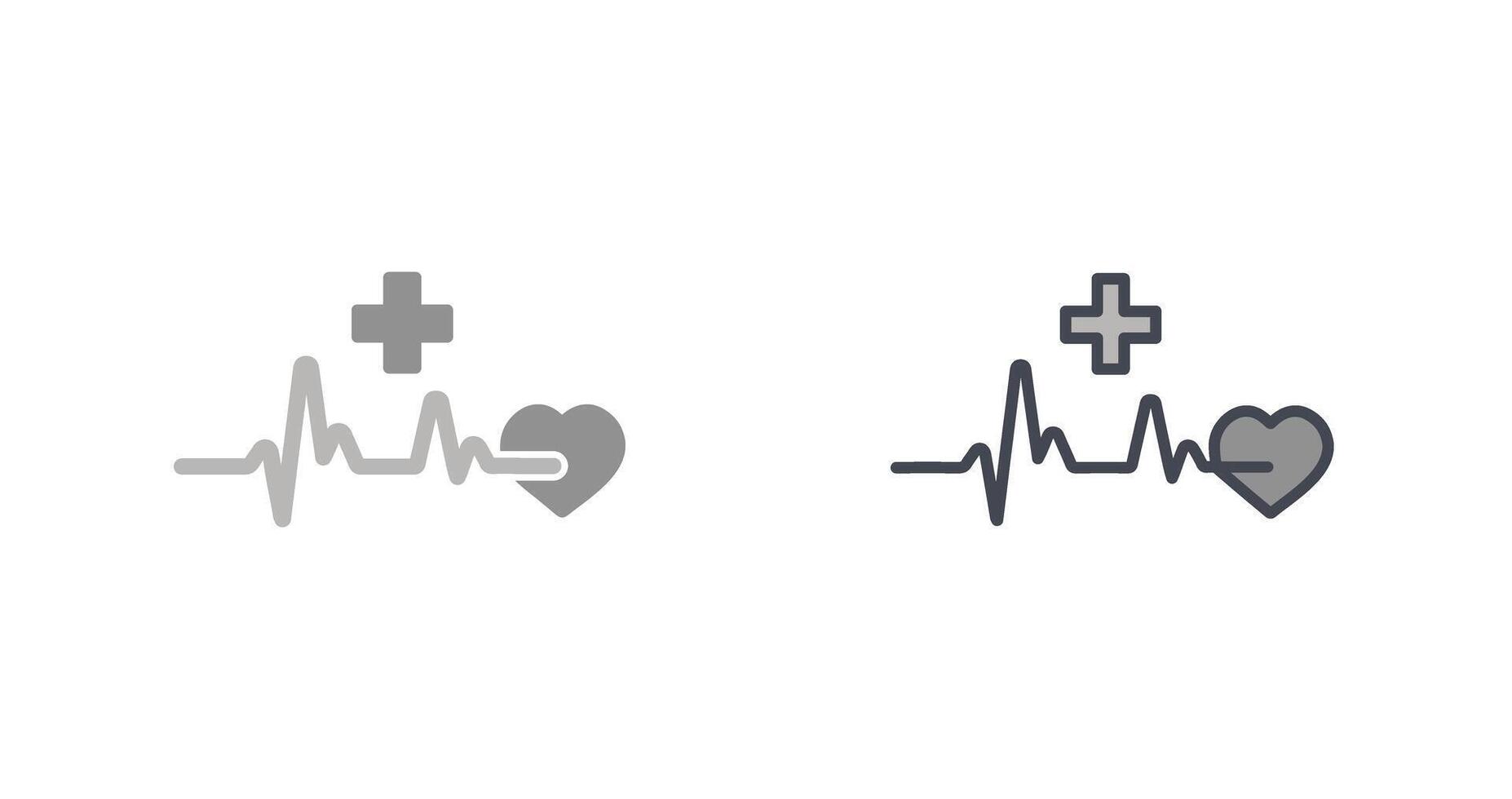 Heart Attack Icon vector