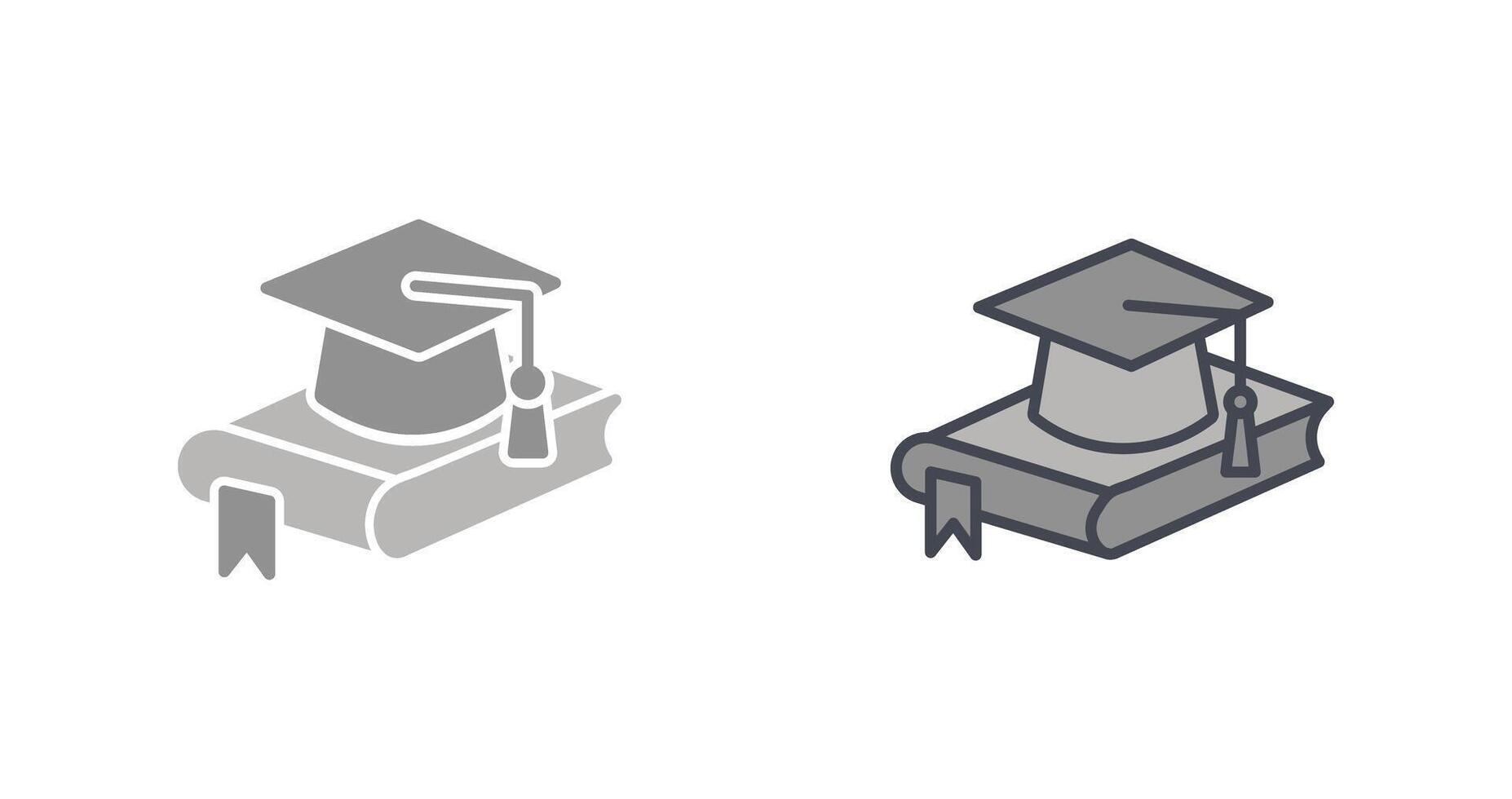 Graduation Hat Icon vector