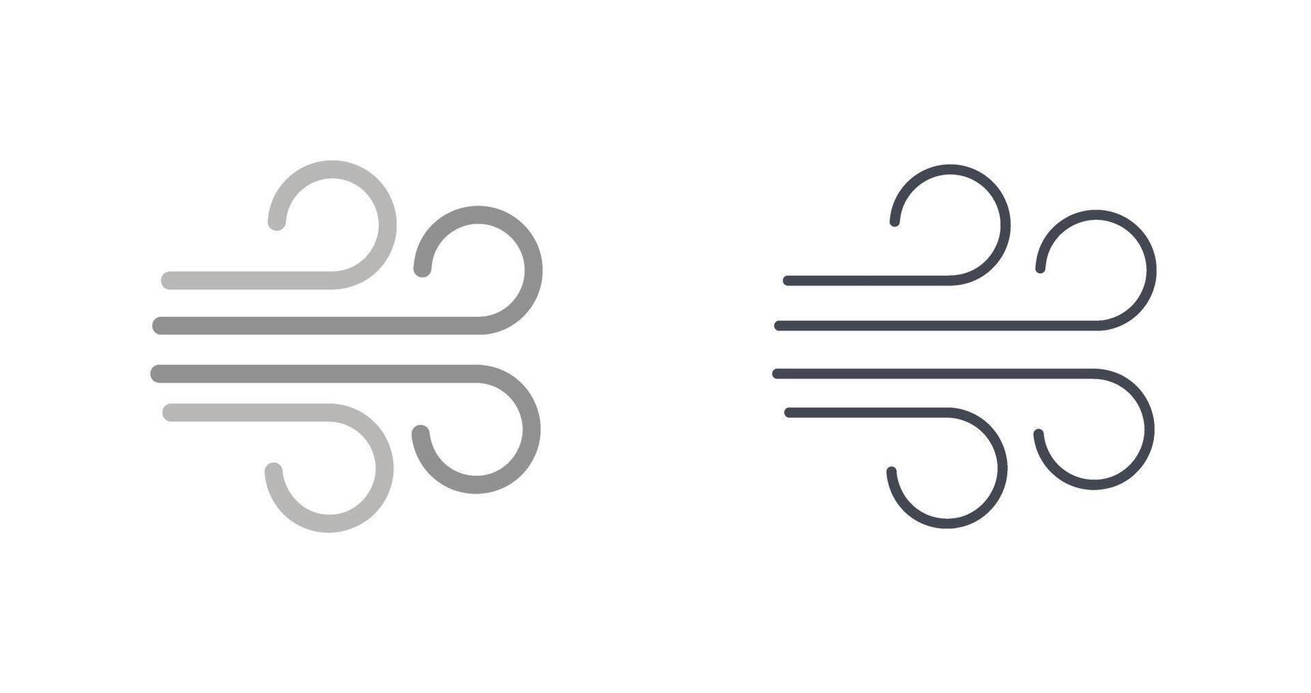 Wind Sign Icon vector