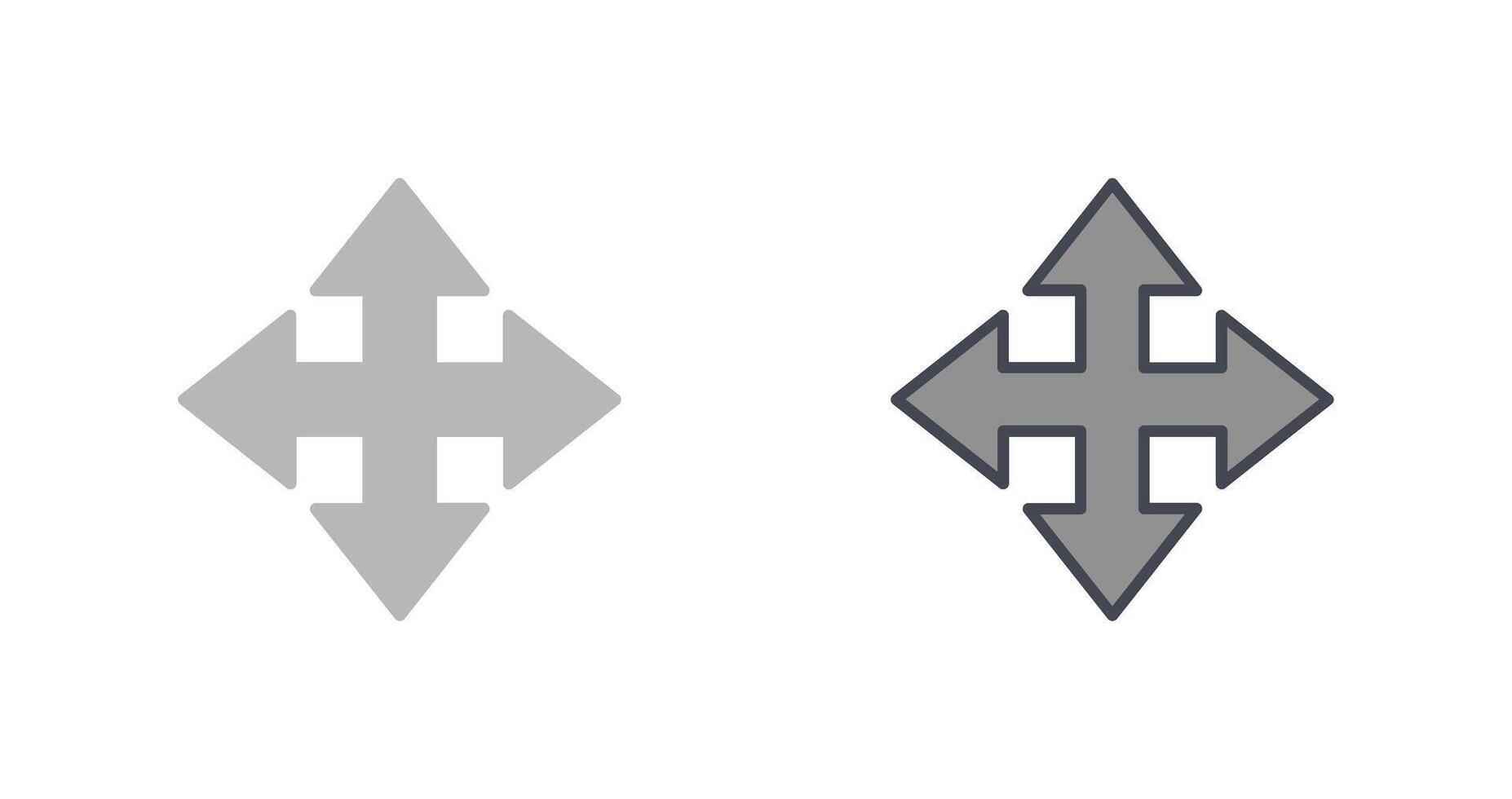 Move Arrow Icon vector