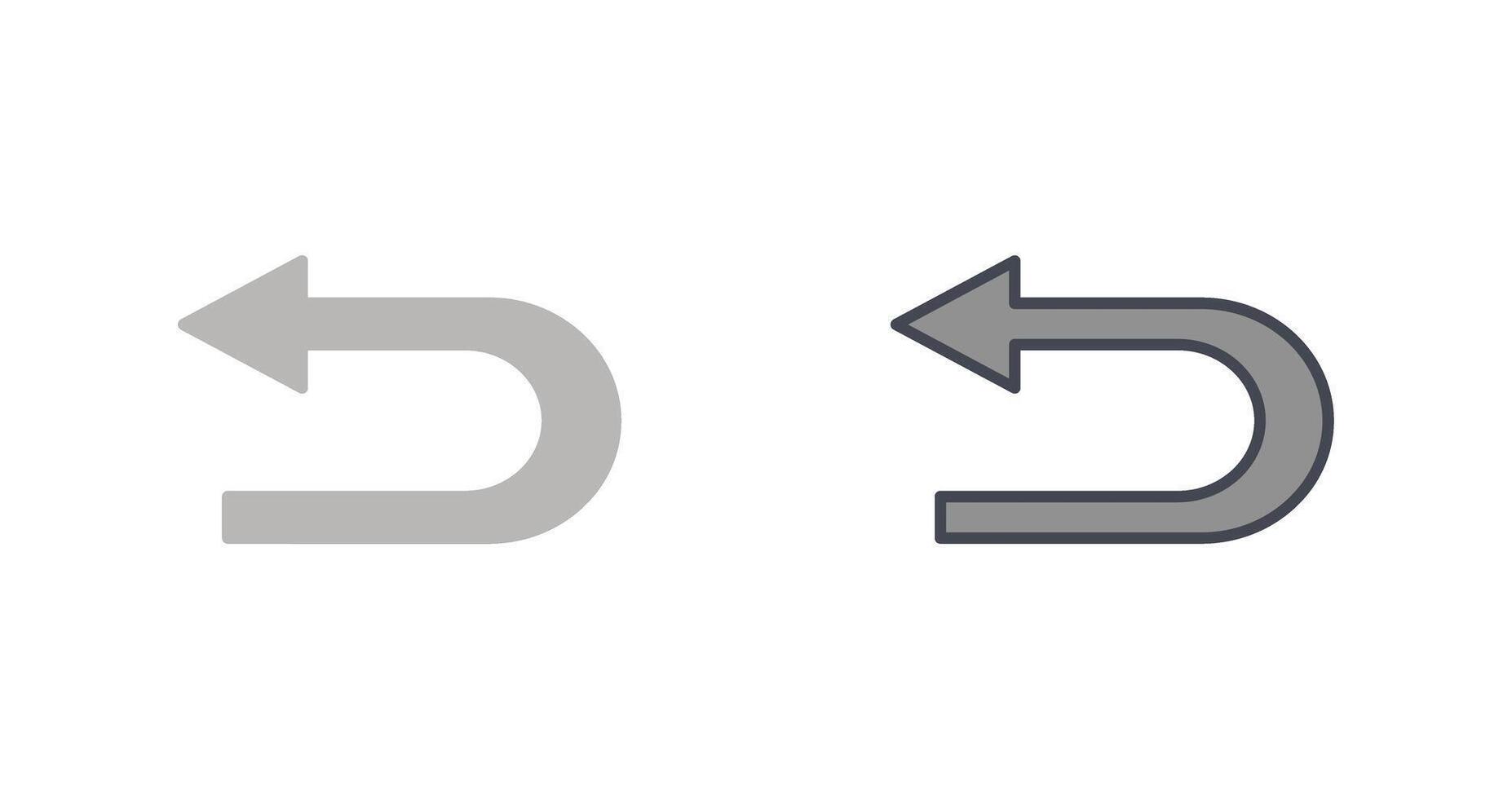 Arrow Back Icon vector