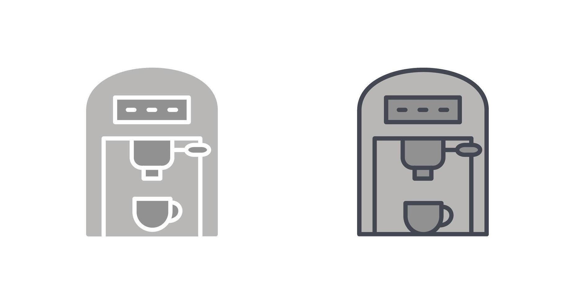 Coffee Machine II Icon vector