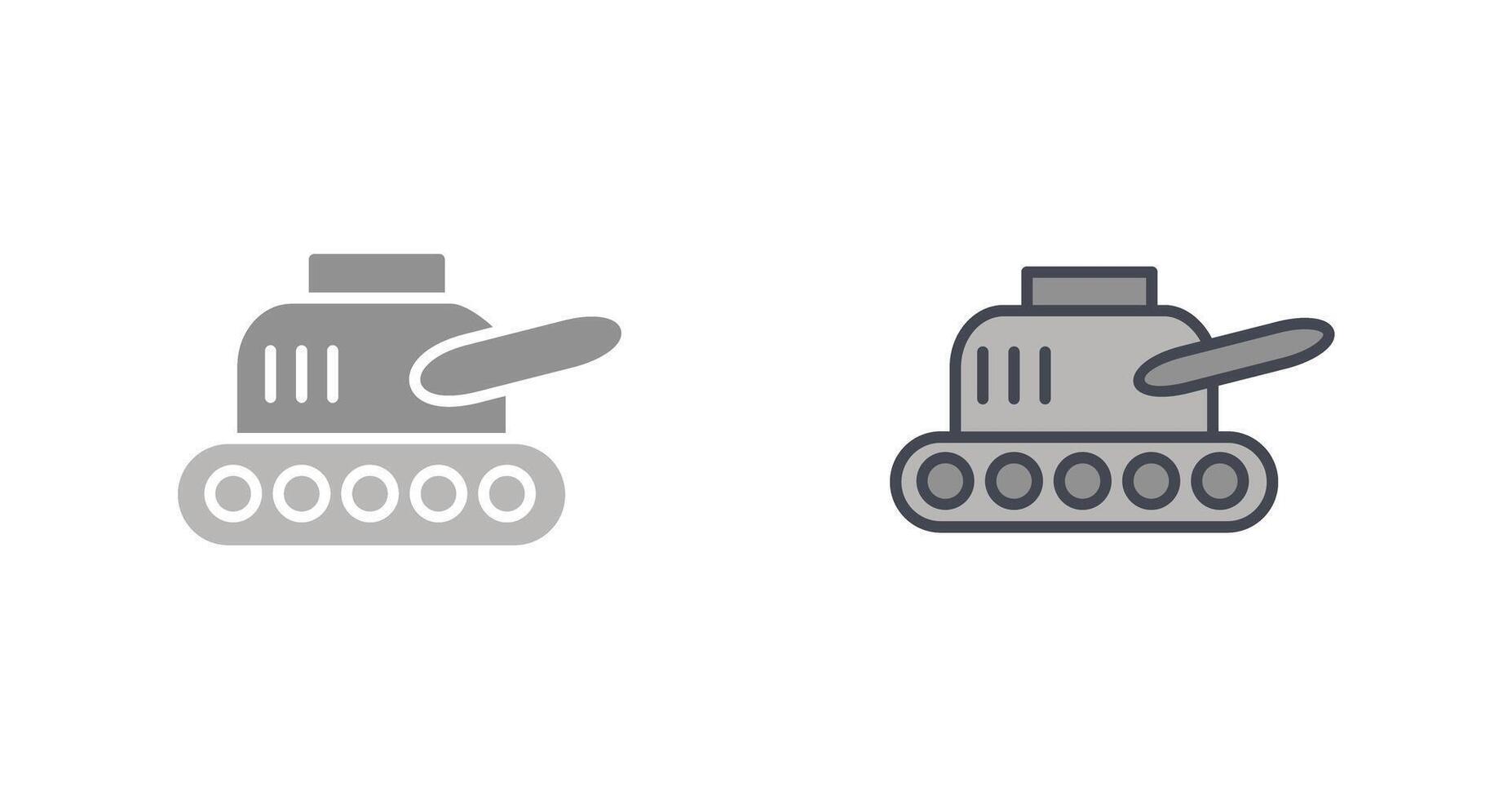 Tank Exhibit Icon vector
