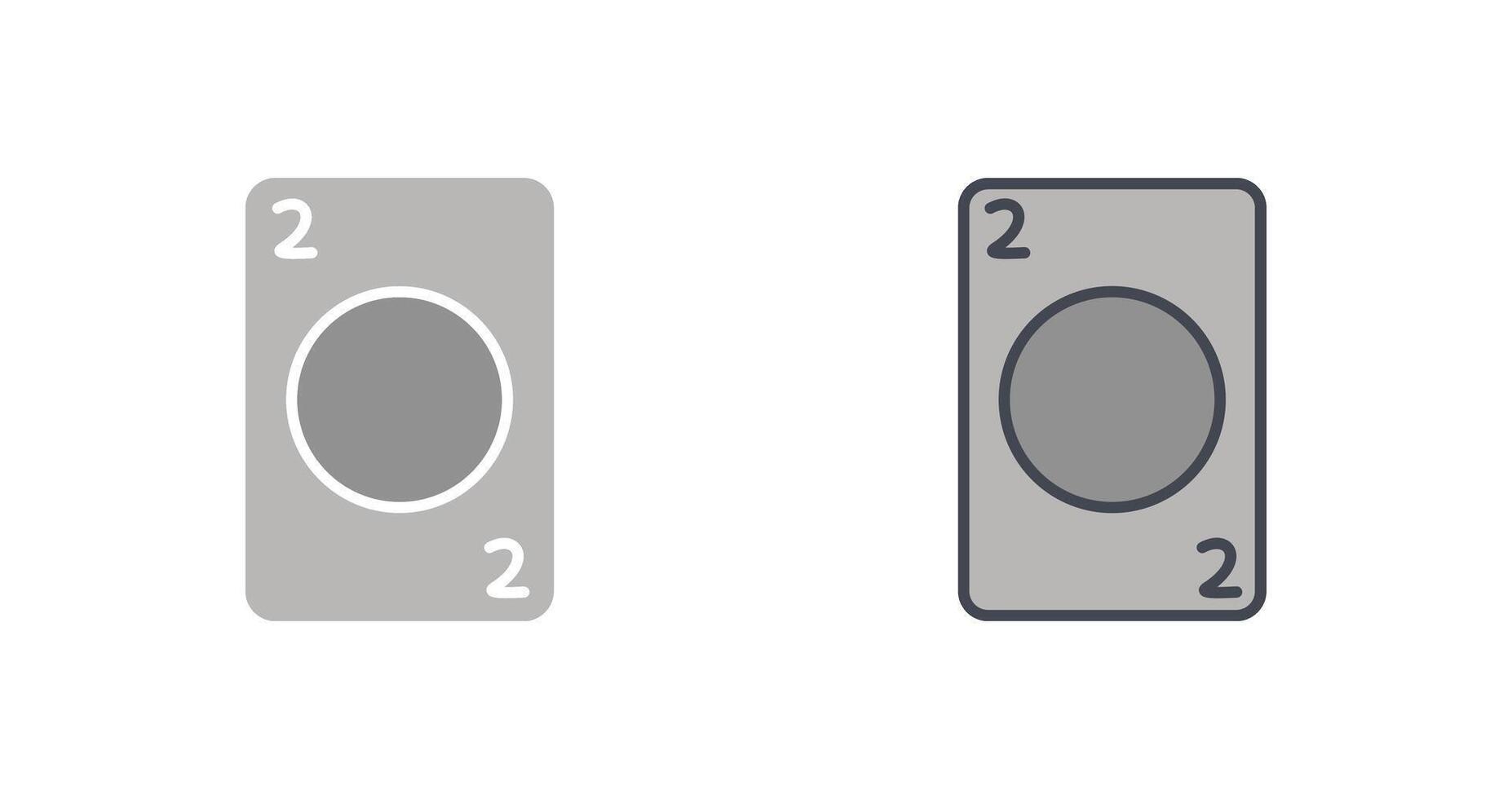 Diamonds Card Icon vector