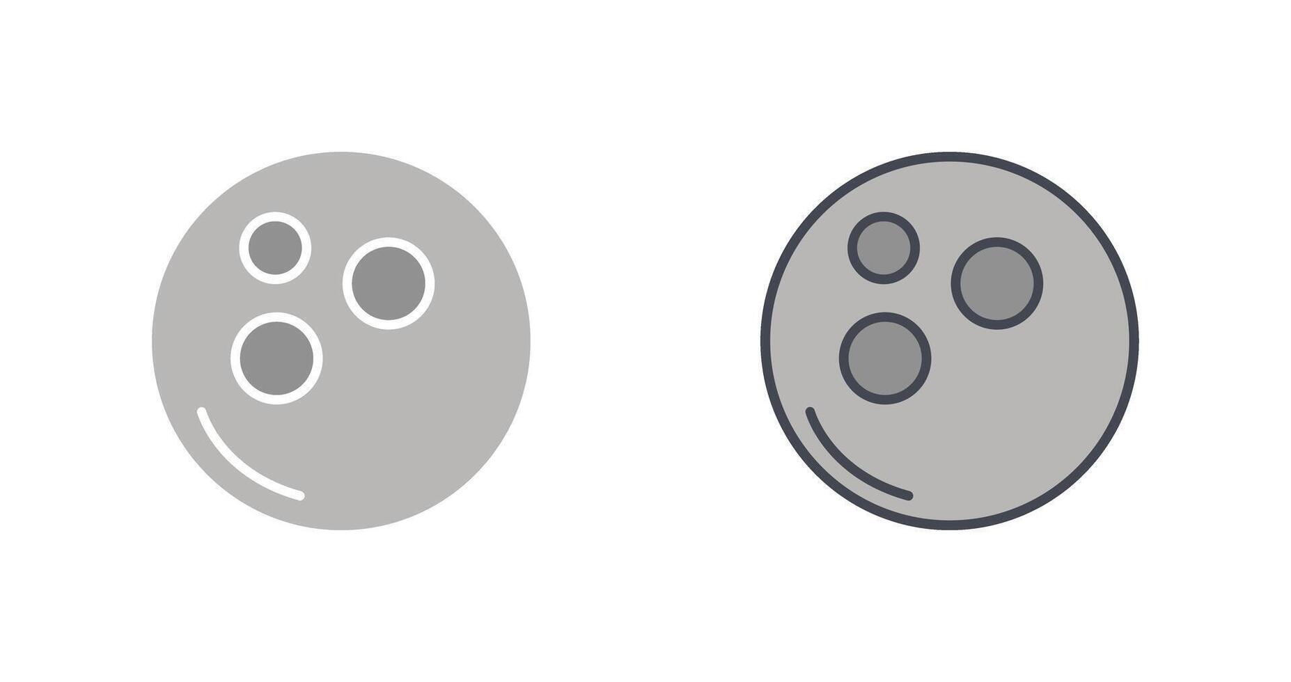 Bowling Ball Icon vector