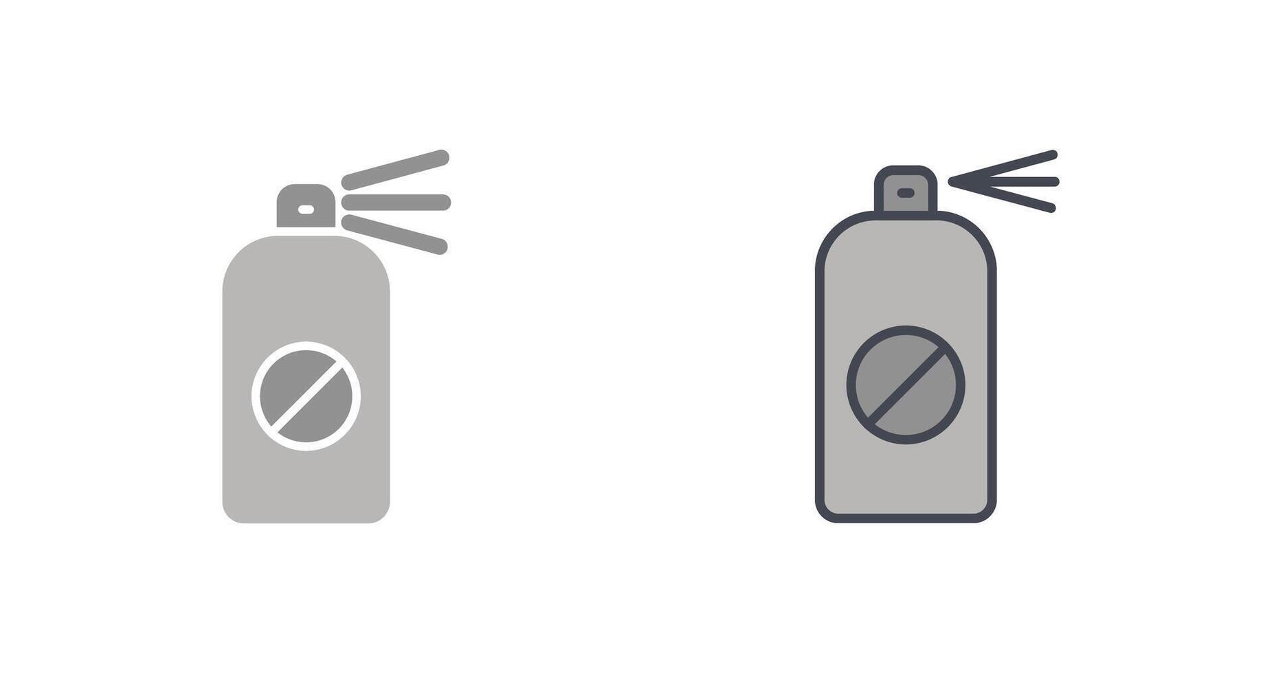 Pesticide Bottle Icon vector