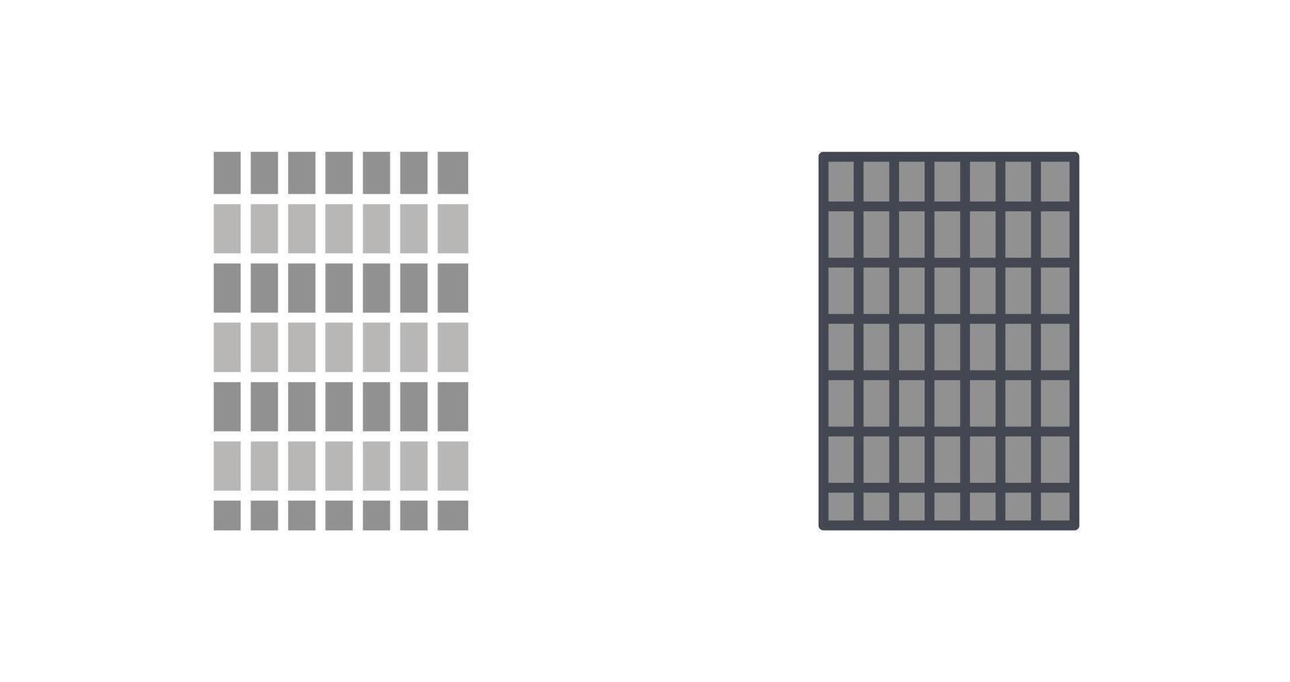 Card Backwards Icon vector