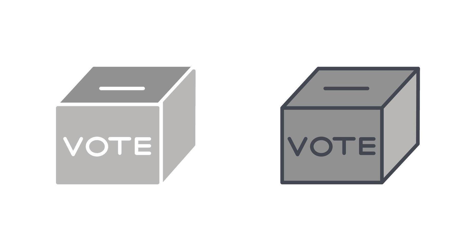 Ballot Box Icon vector