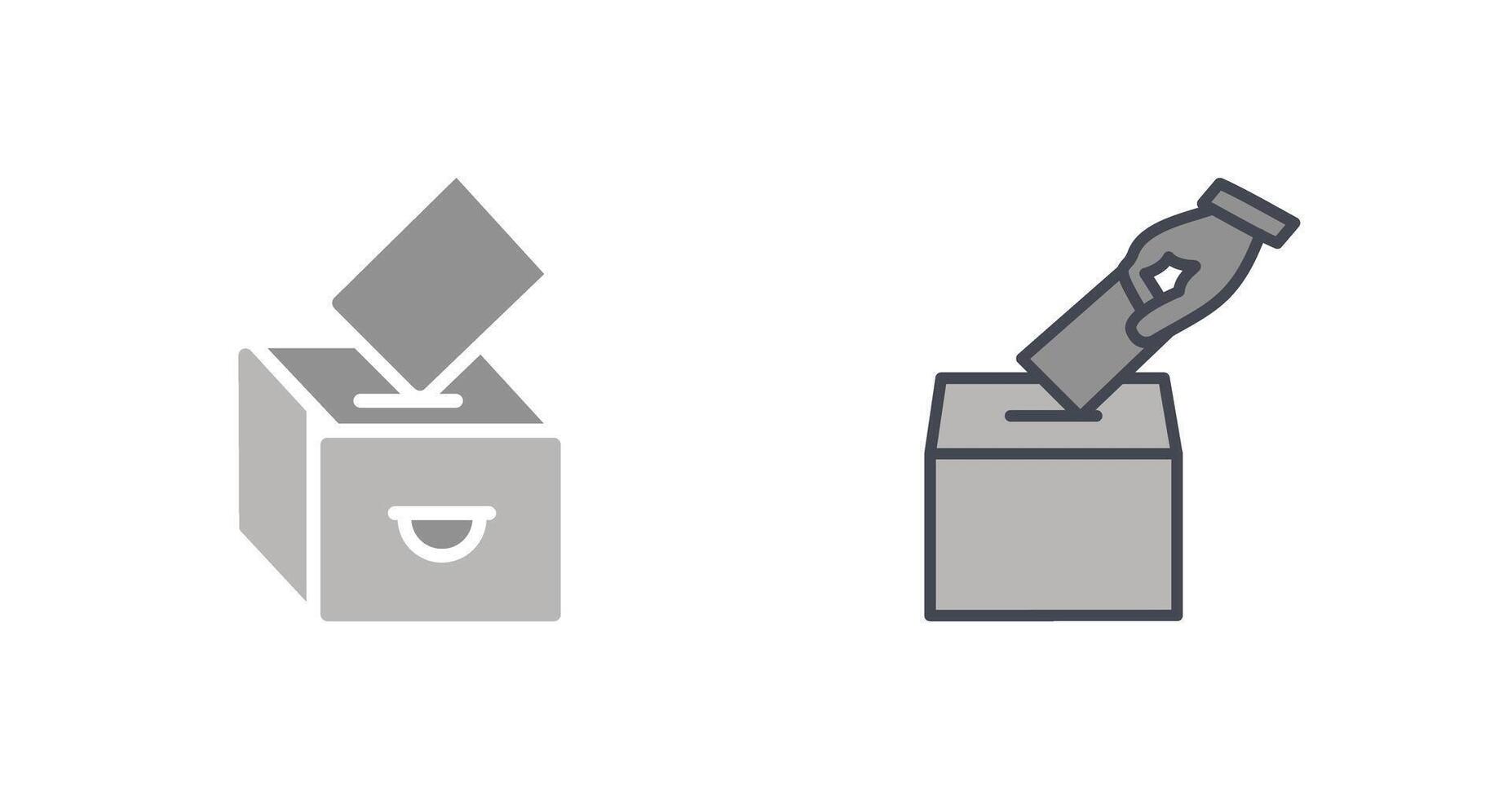 Going to Cast Vote Icon vector