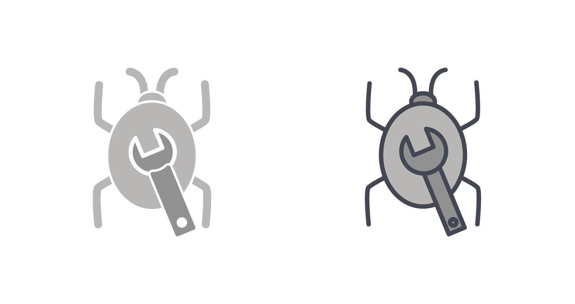Bug Fixing Icon vector
