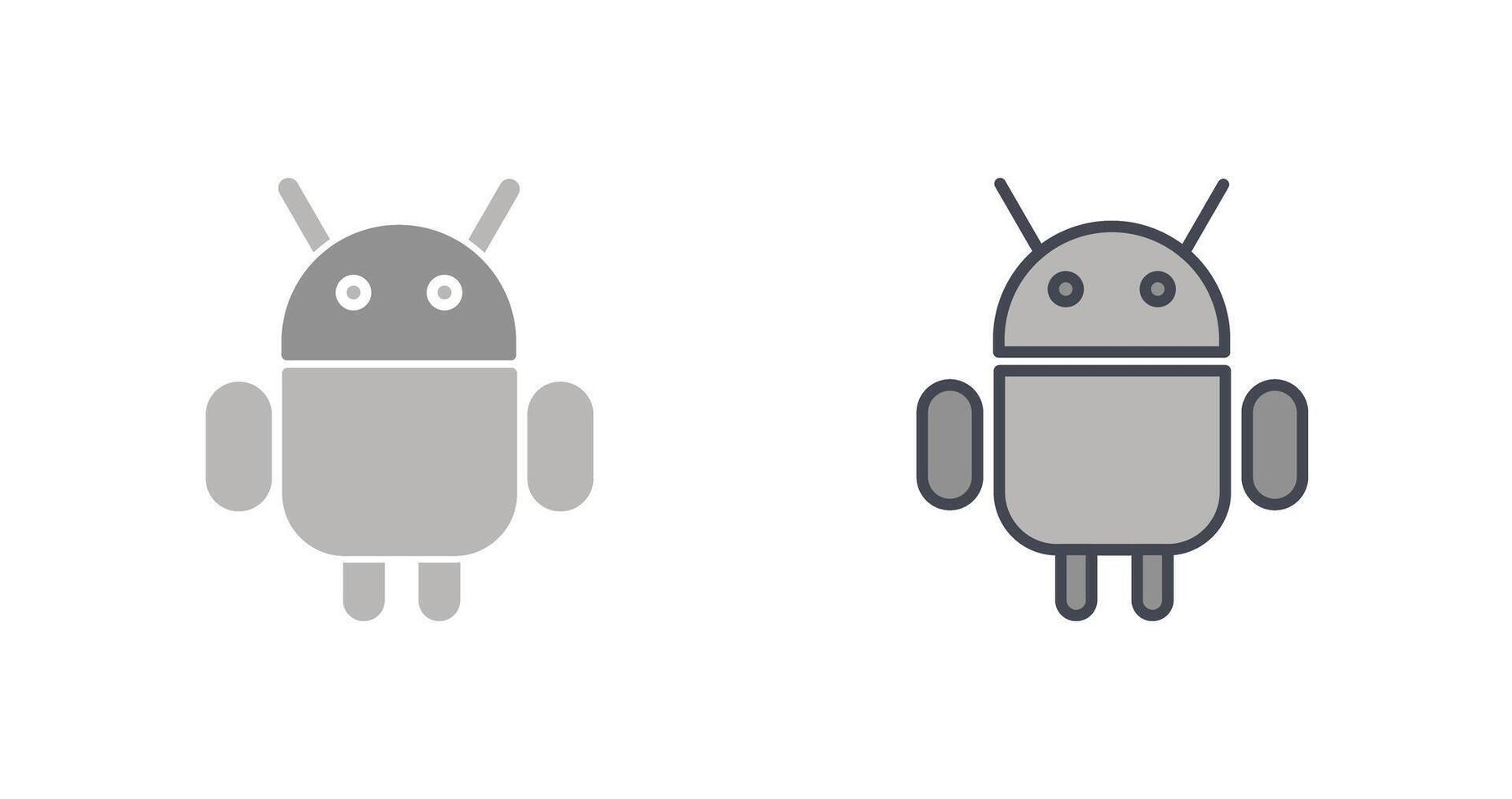 Android Logo Icon vector