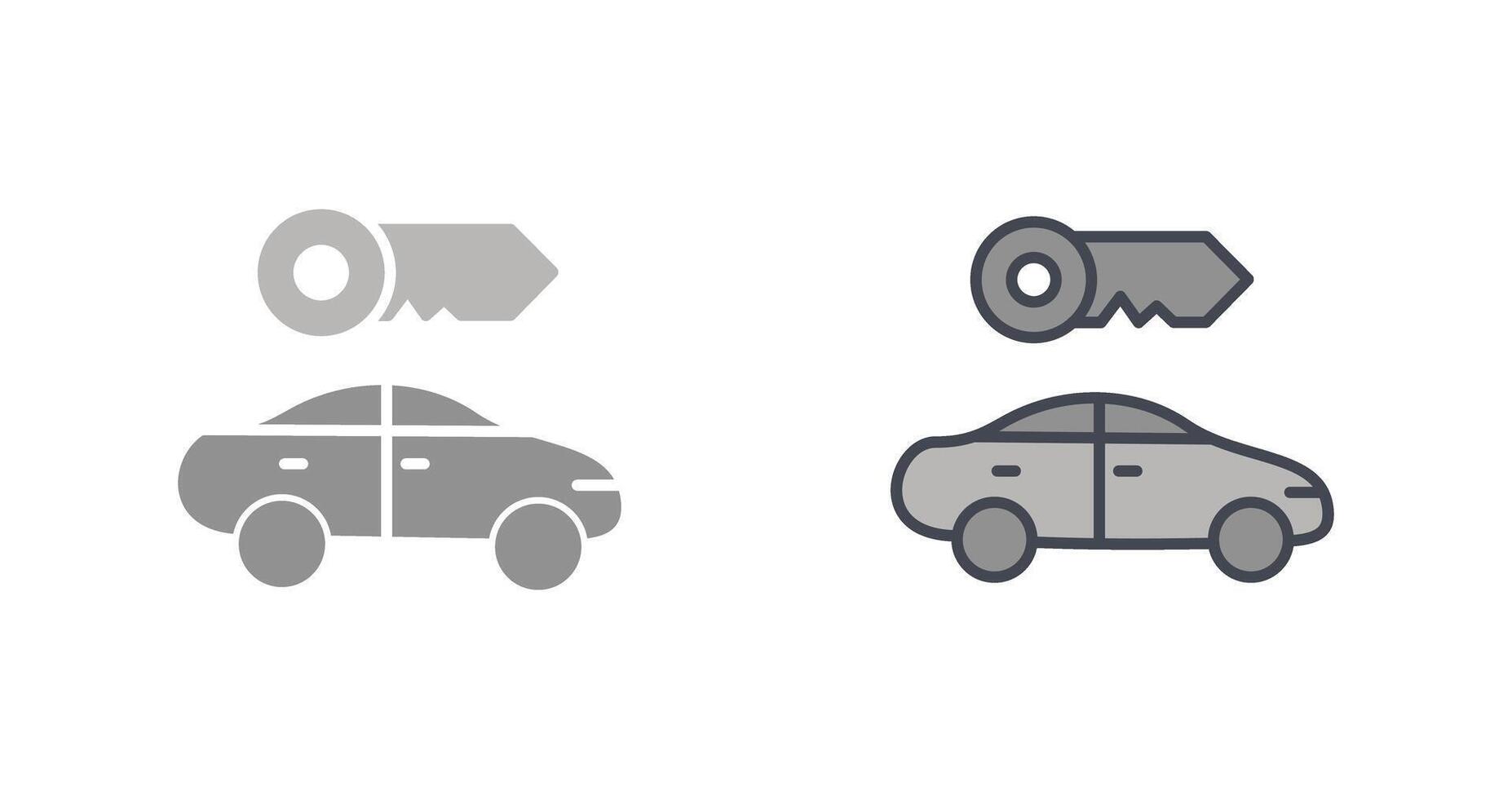 Rent a Car Icon vector