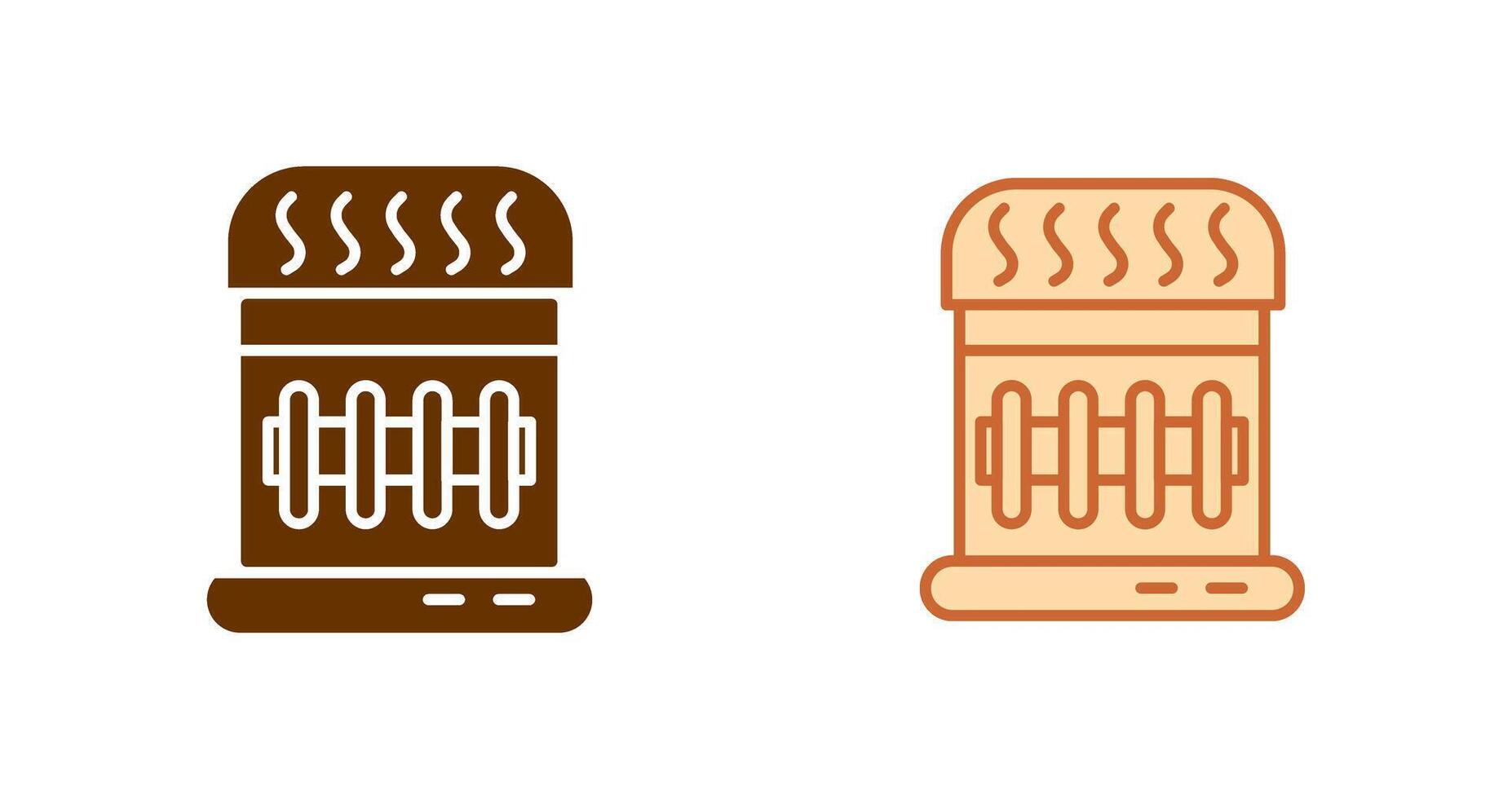 Gas Heater Icon vector