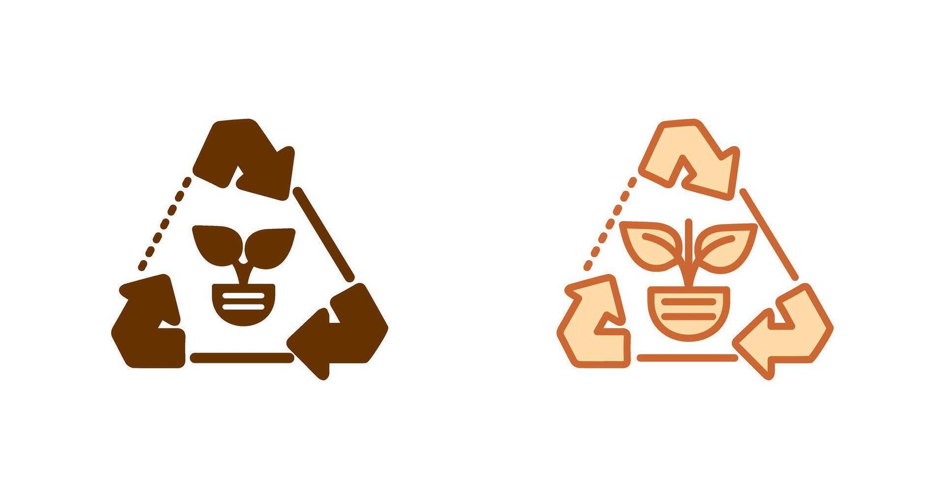 Recycle Arrows Icon vector
