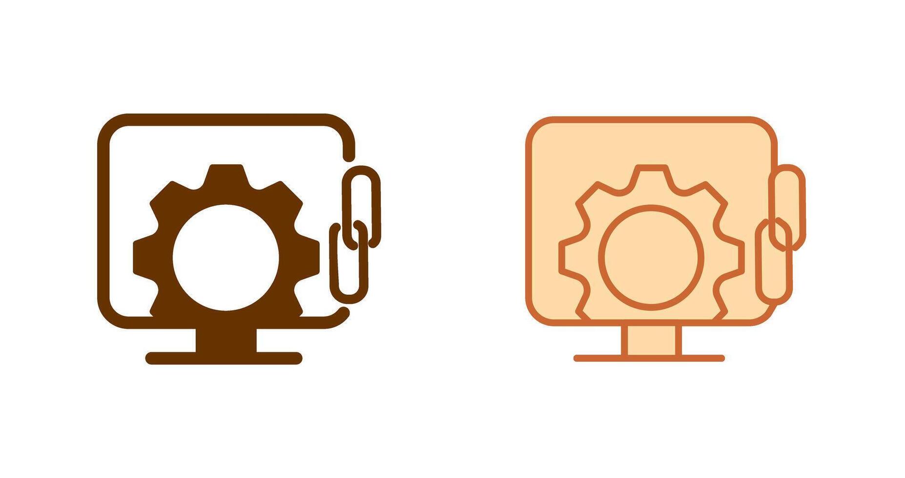 Link Optimization Icon vector