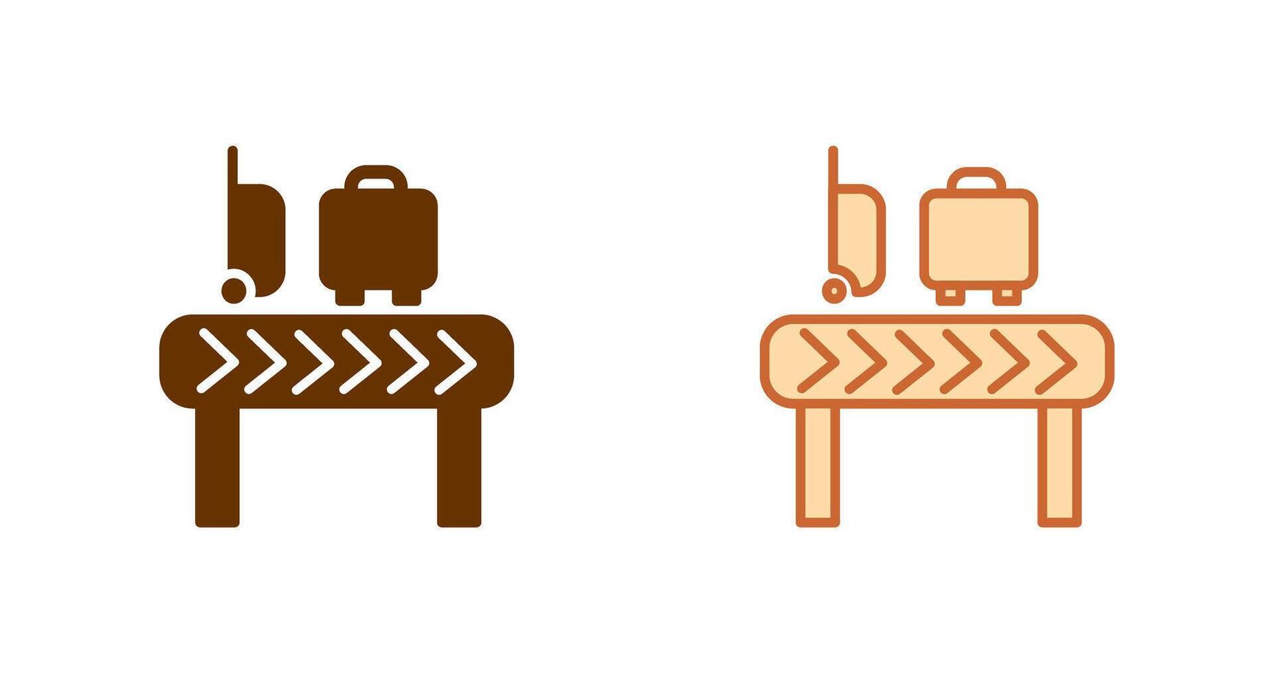 Luggage Carousel Icon vector