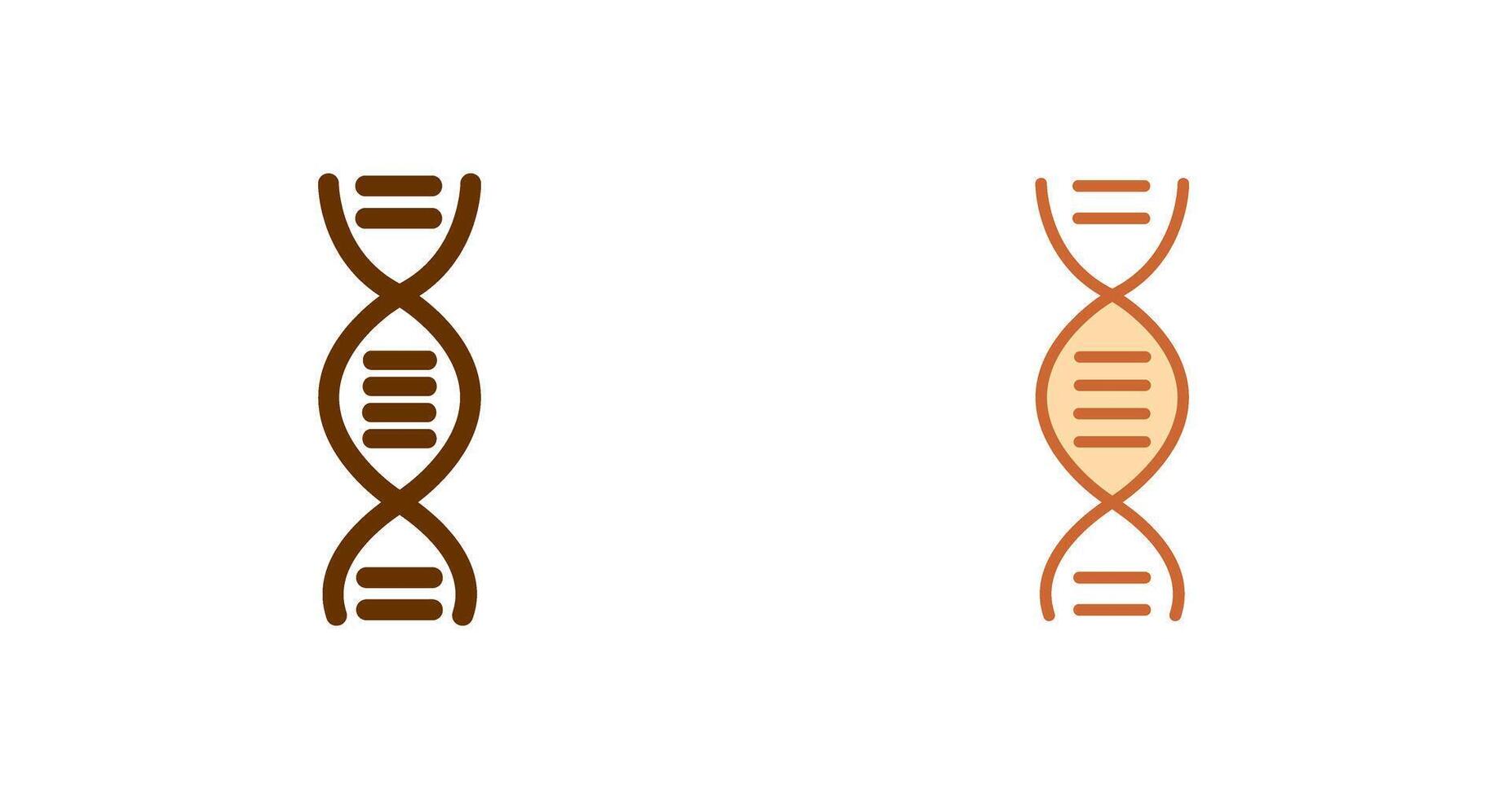 DNA Structure Icon vector
