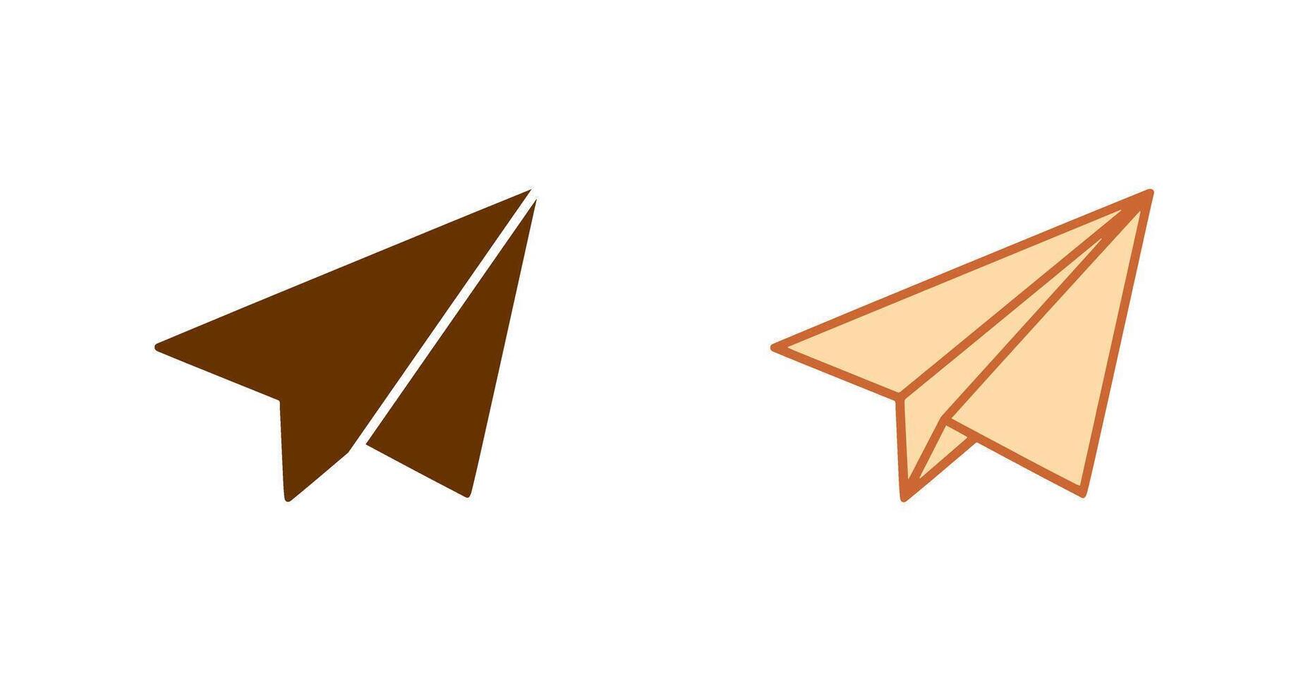 Paper Plane Icon vector