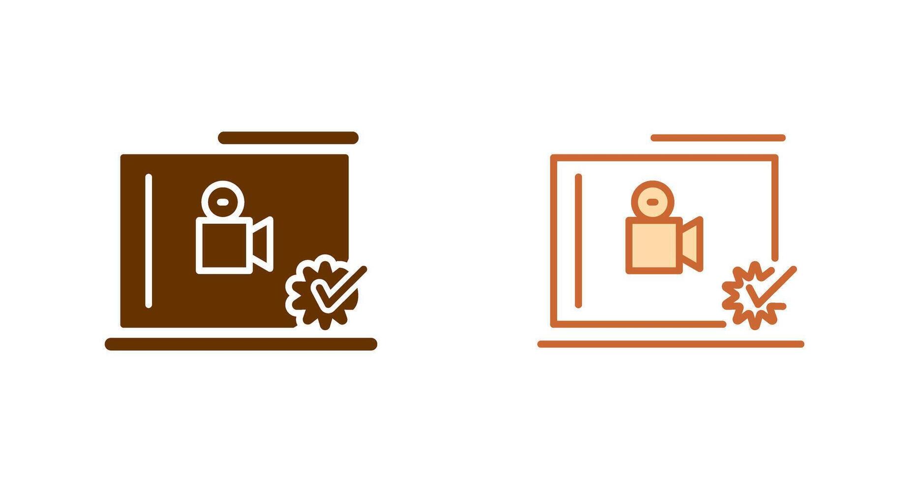 Quality Screen Icon vector