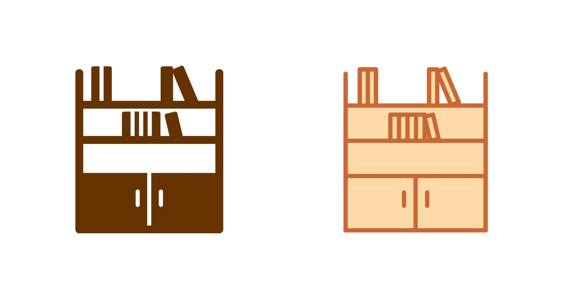 Book Shelf Icon vector