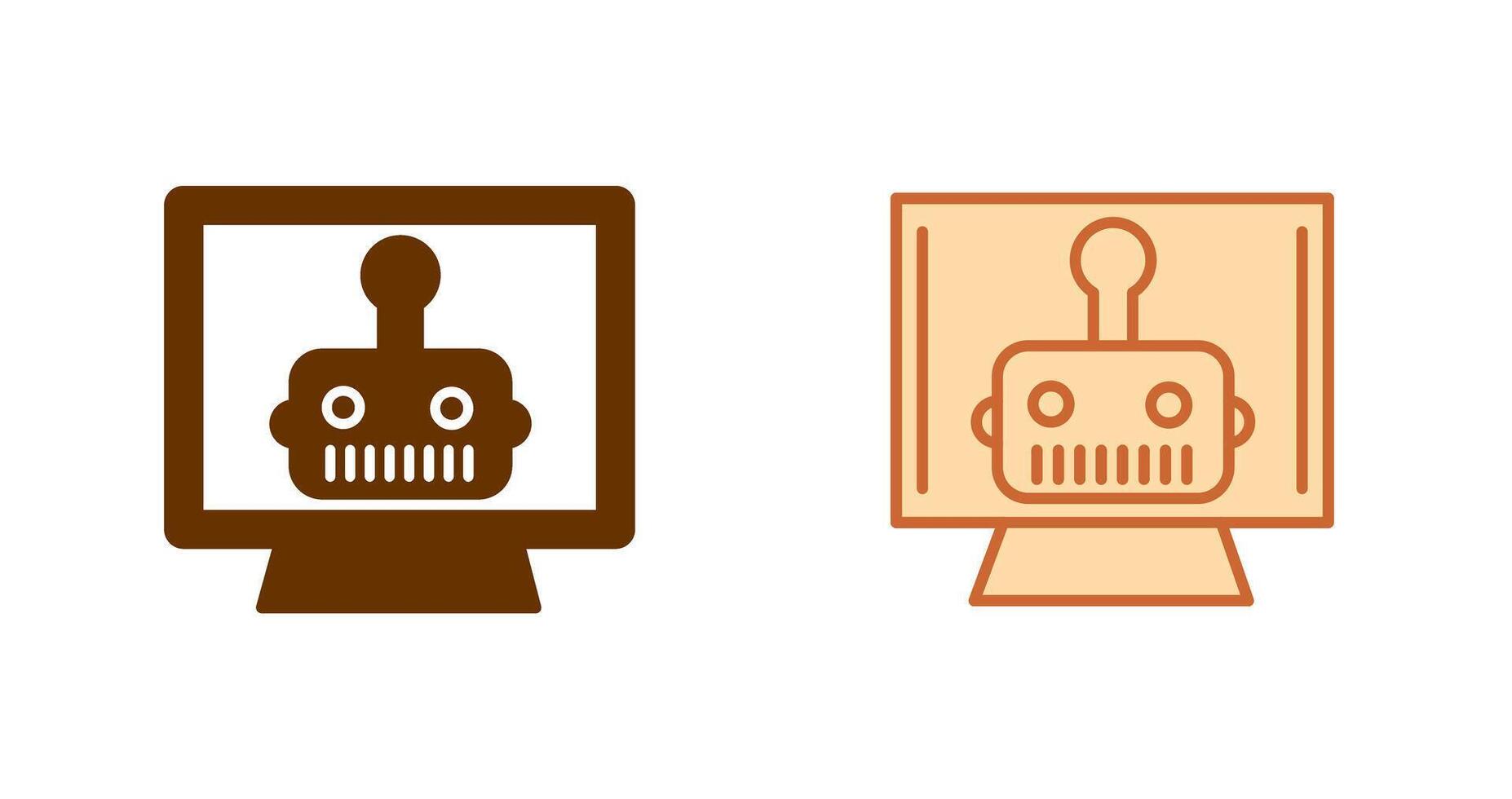 Artificial Bot Icon vector