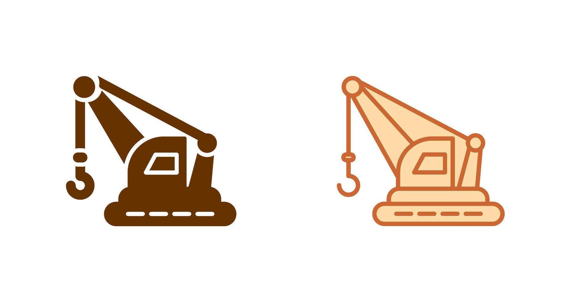 Crane I Icon vector