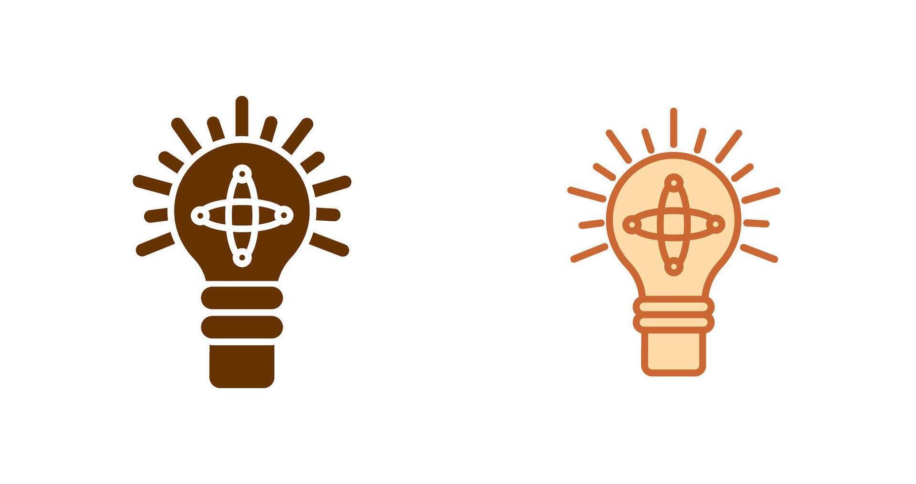 Light Bulb Icon vector