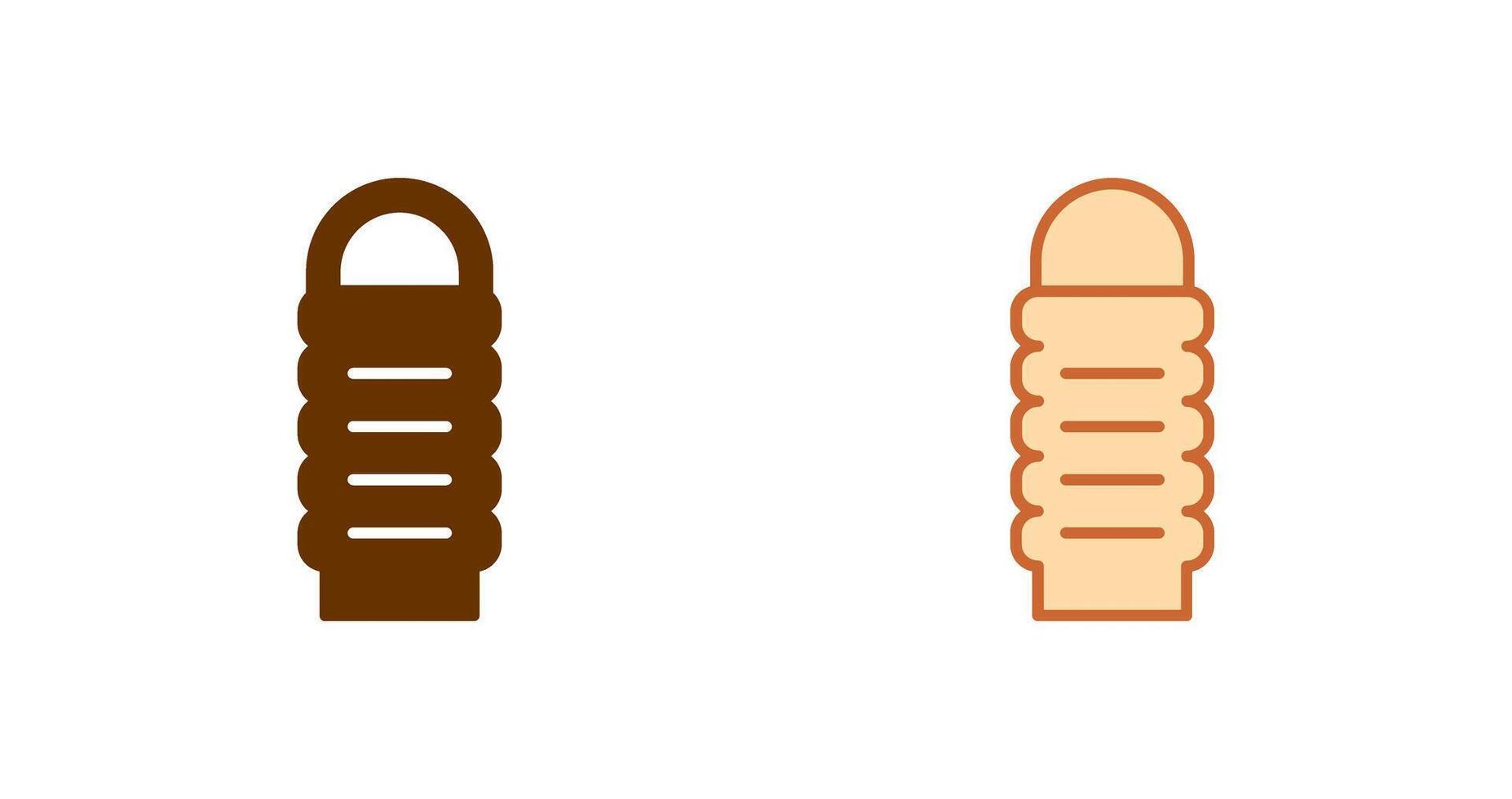 Sleeping Bag Icon vector
