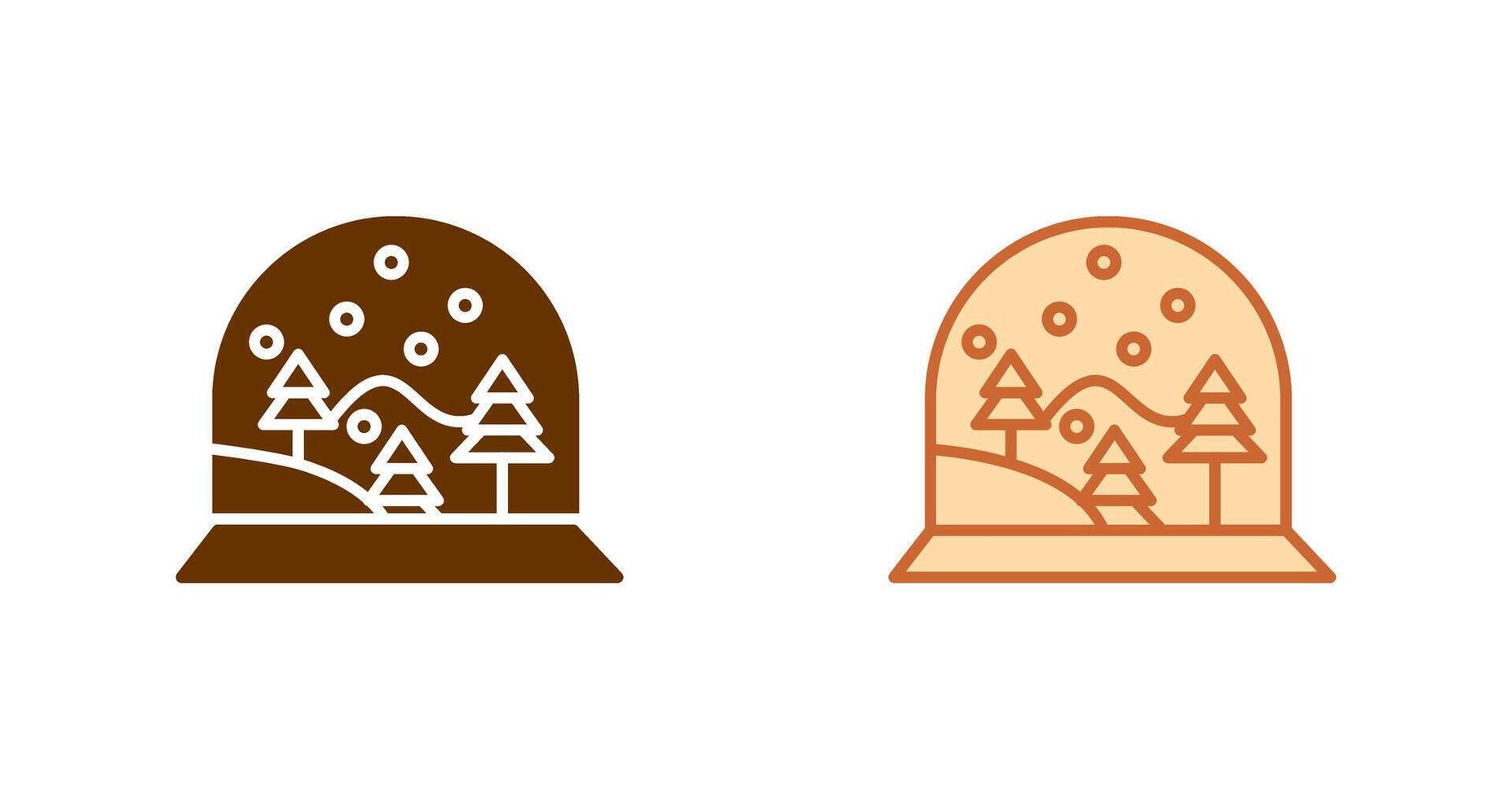 Snow Globe Icon vector