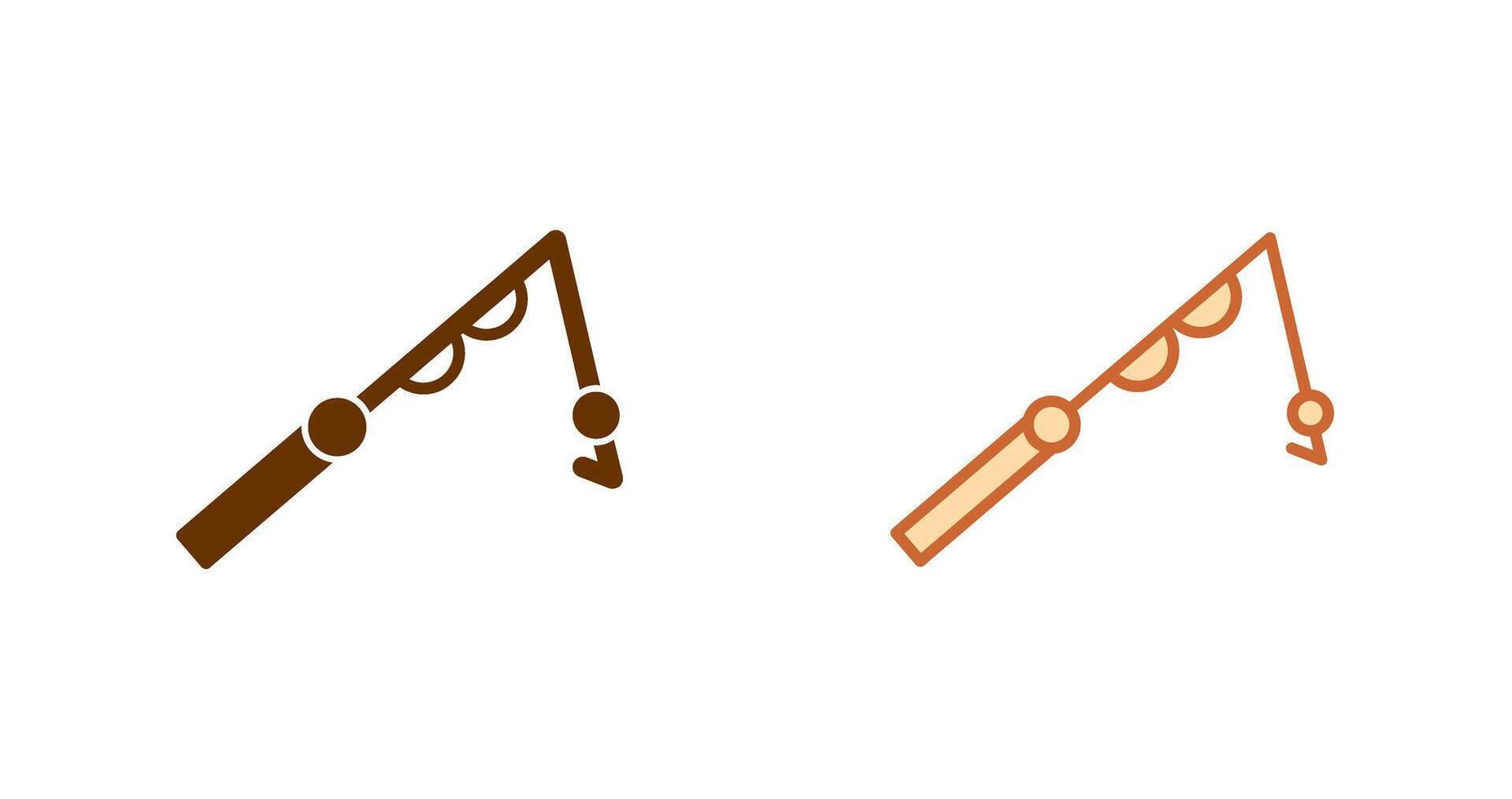 Fishing Pole Icon vector