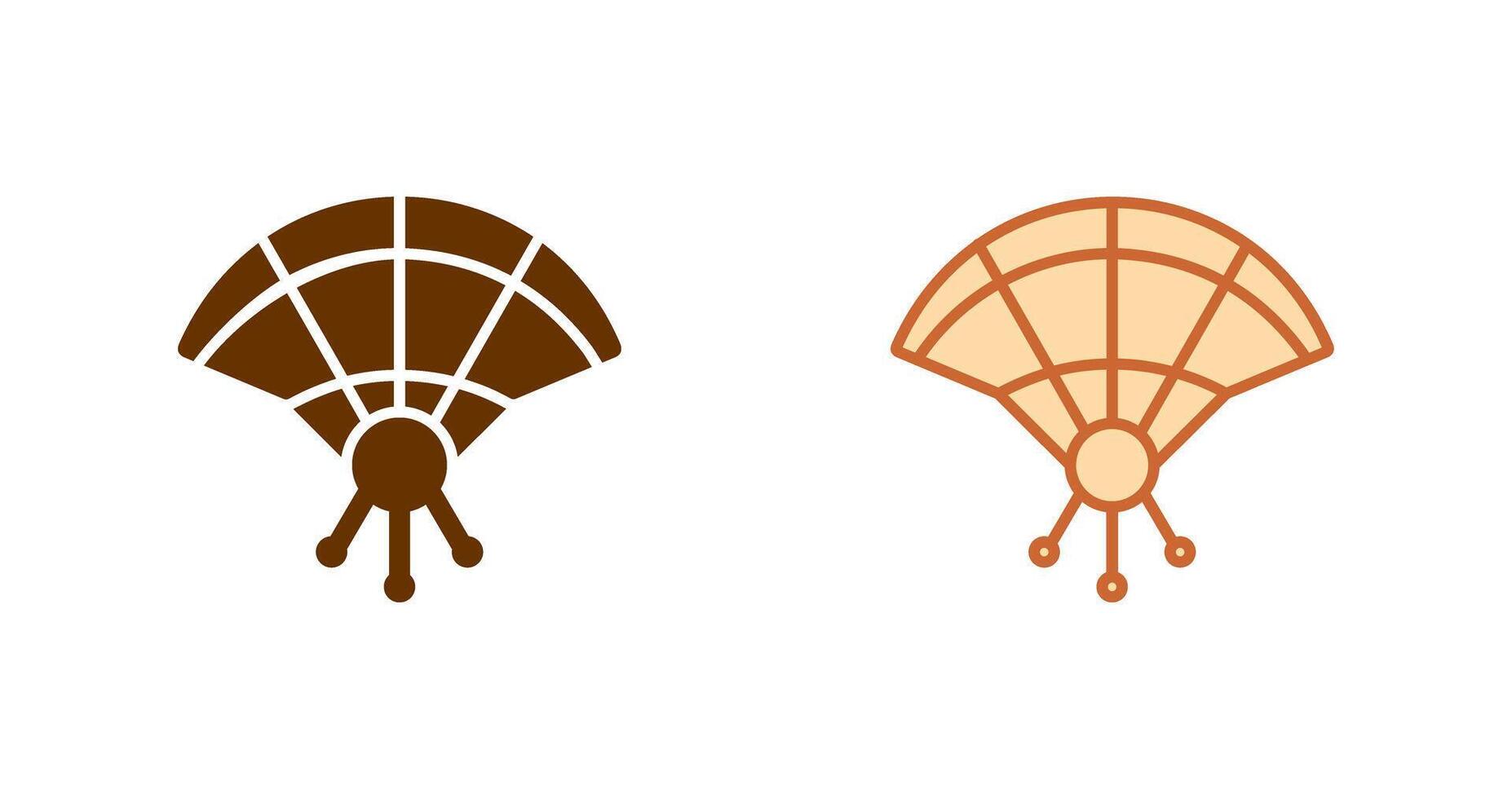 Hand Fan Icon vector
