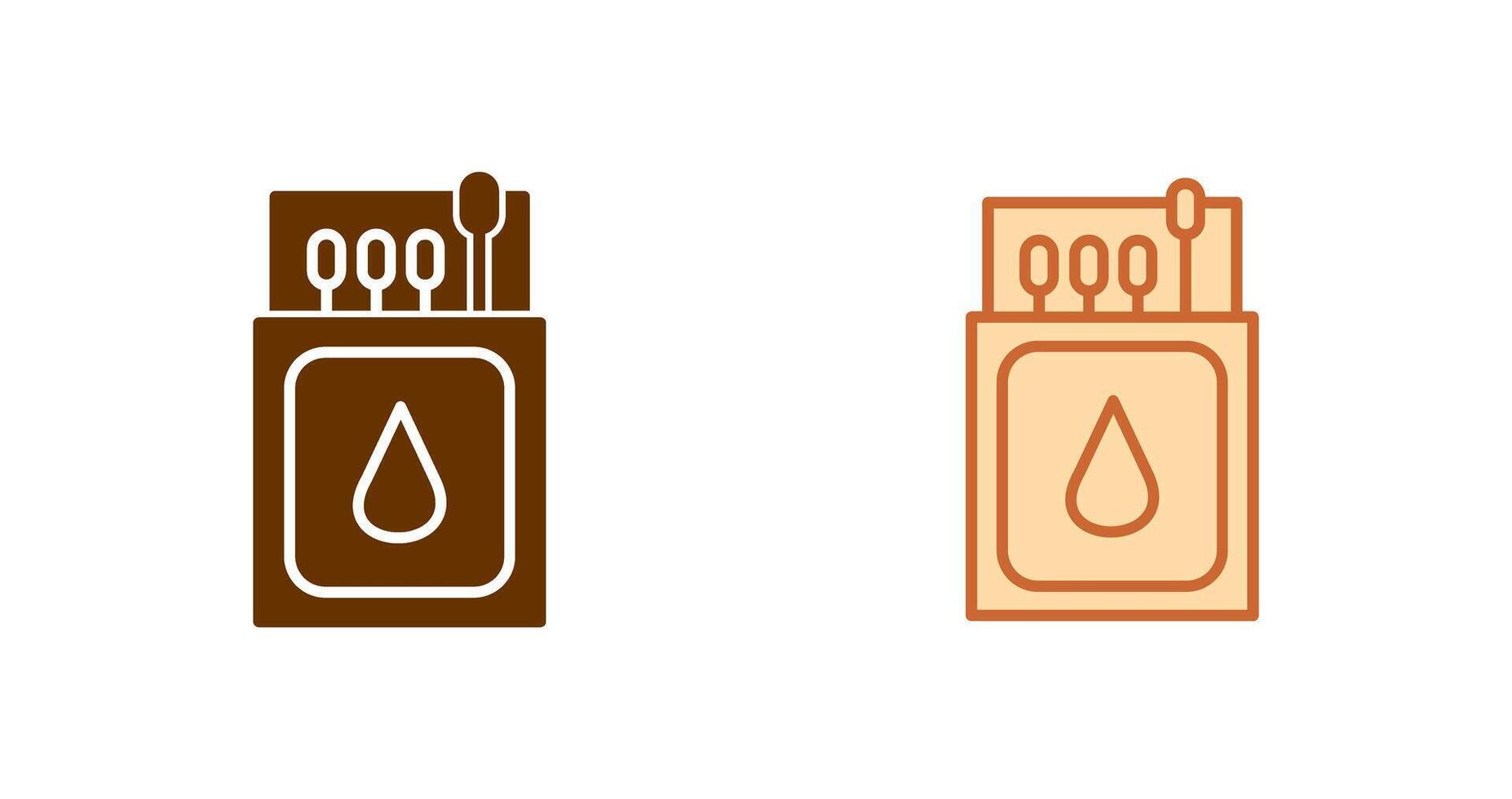 Match Box Icon vector