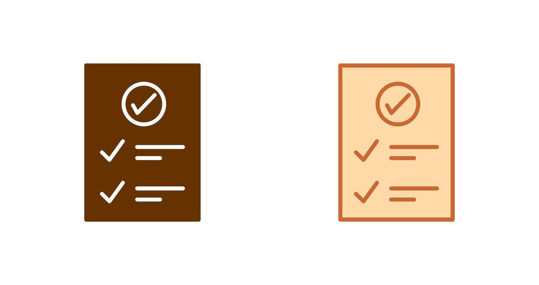 Check Up List Icon vector